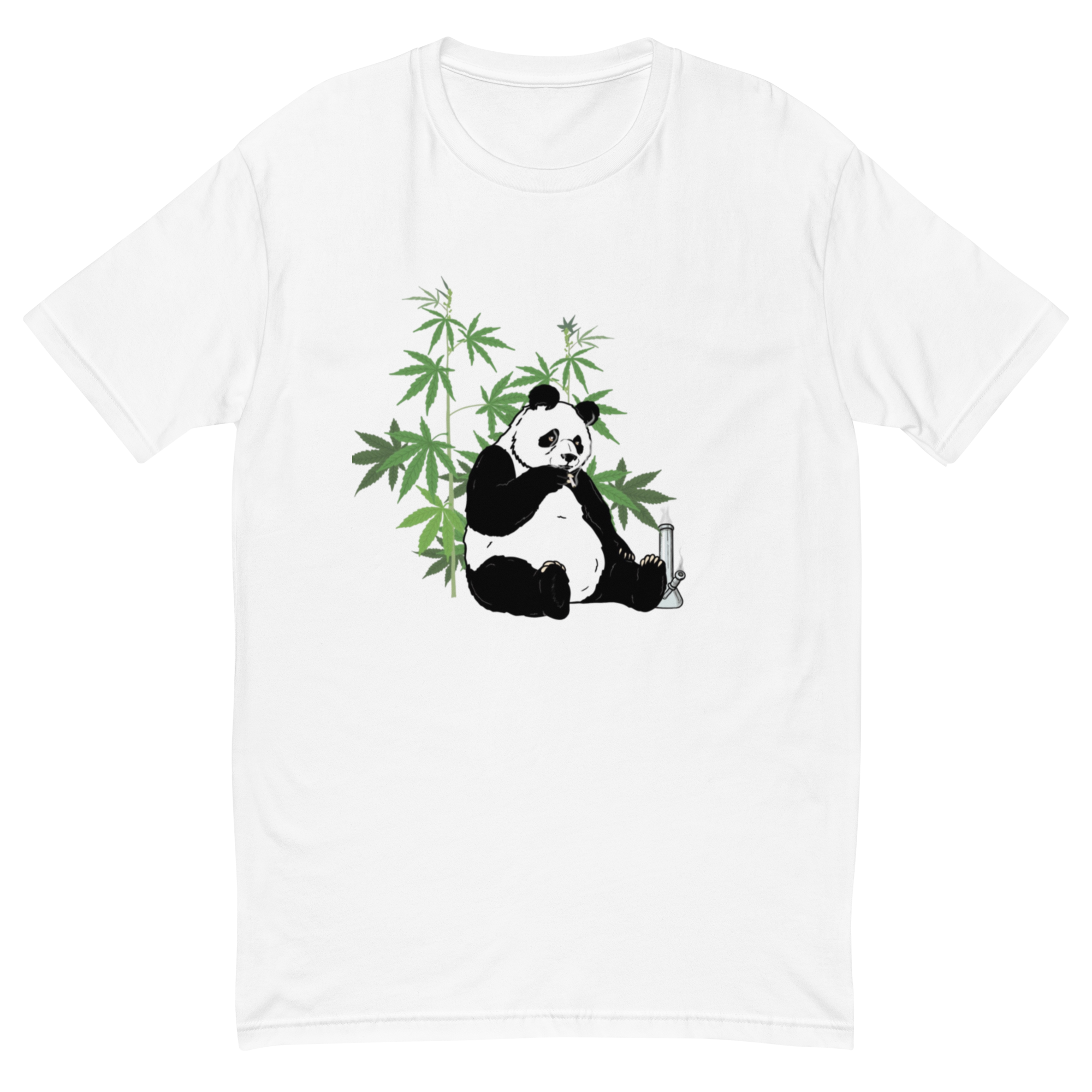 Stoned Panda T-Shirt - Cozy and Cool Design, Premium Quality, Stoned Panda 420 T-Shirt - Comfy Cannabis-Themed Cotton Tee, Unisex, Eco-Friendly