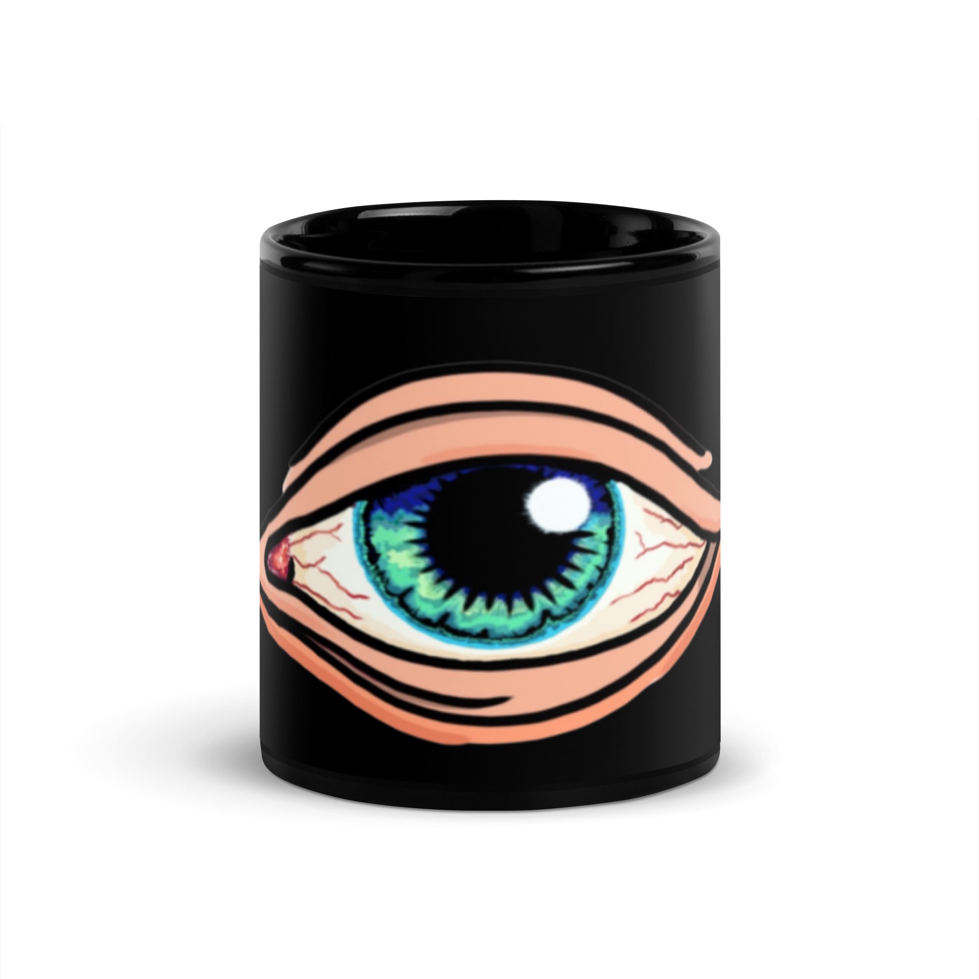 EYE Mug - Mystical Design, Premium Comfort, 3rd EYE, All Seeing Eye, Spiritual, EYE LOVE Coffee Mug