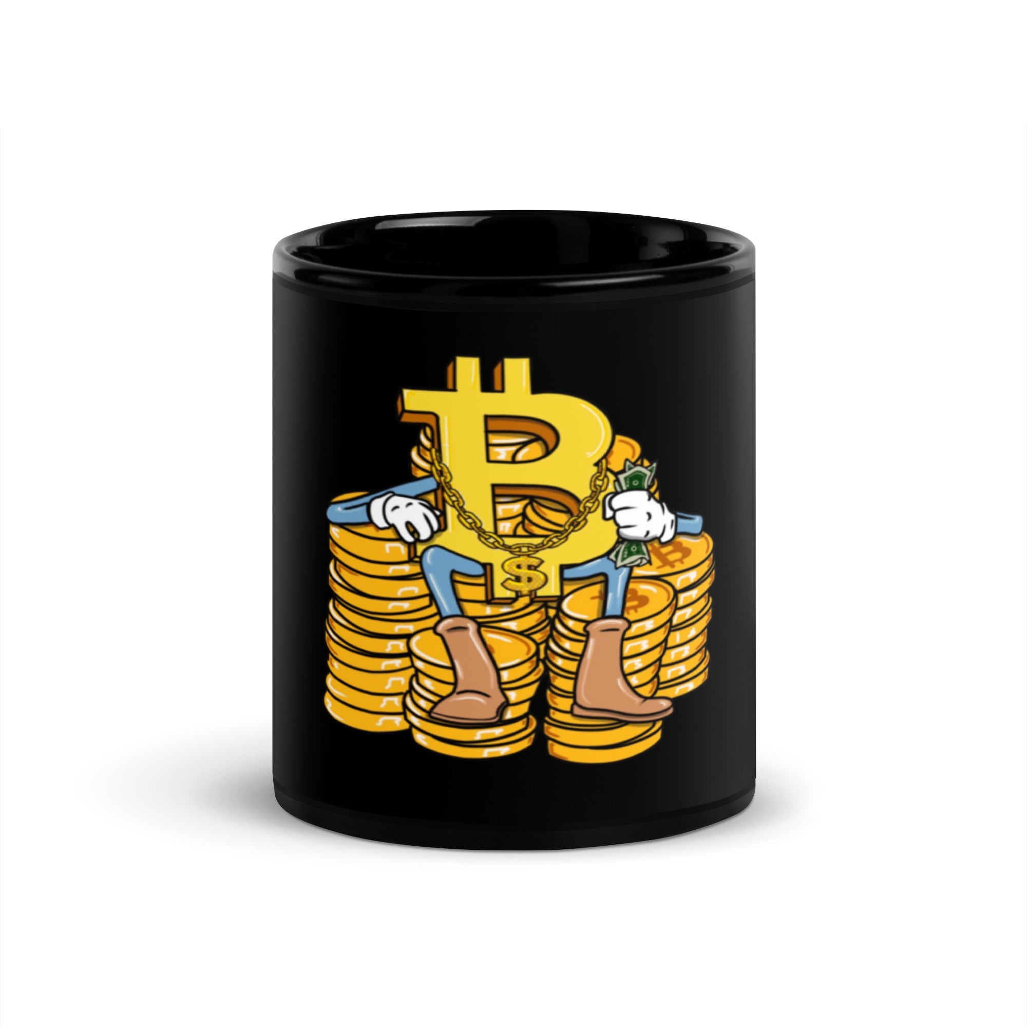 Bitcoin Baller Mug - Stylish Crypto Design, Premium Comfort BTC | I'm RICH BITCH, Crypto Coffee Mug