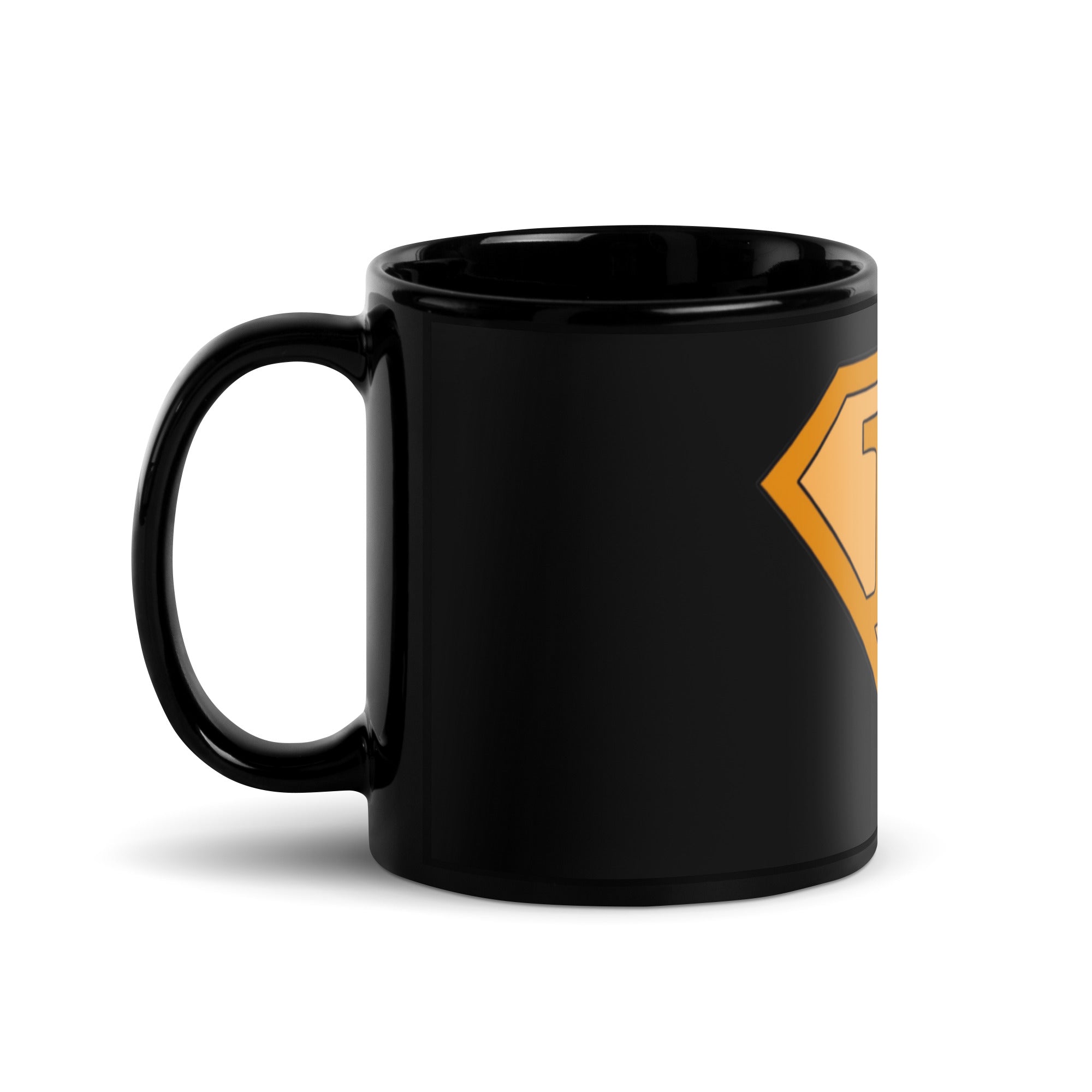 Bitcoin Superman Logo Mug - Superhero Design, Premium Comfort, Bitcoin Emblem Mug, CRYPTO BTC COFFEE MUG