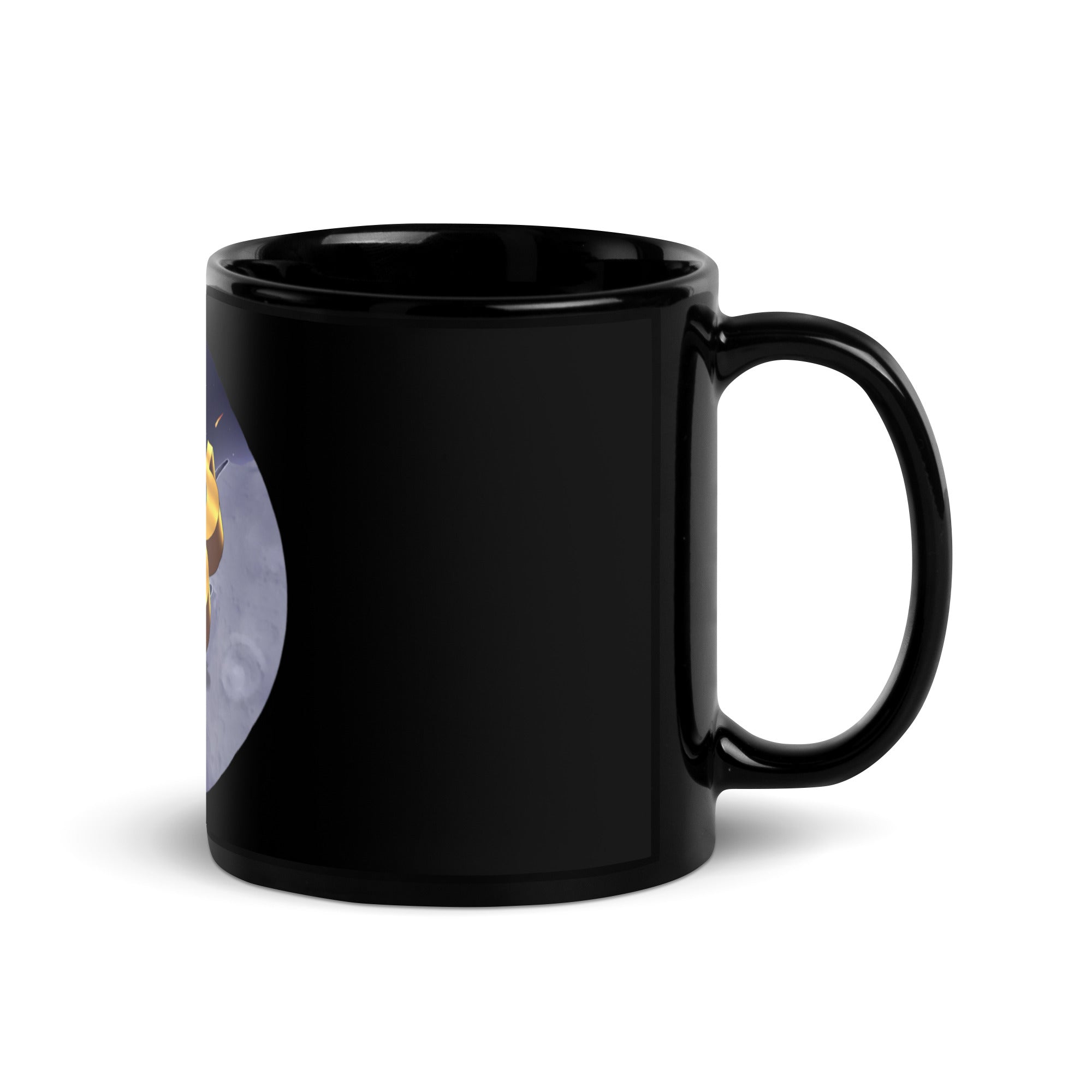 Bitcoin to Space Mug - Futuristic Design, Premium Comfort for BTC Fans Crypto Coffee Mug