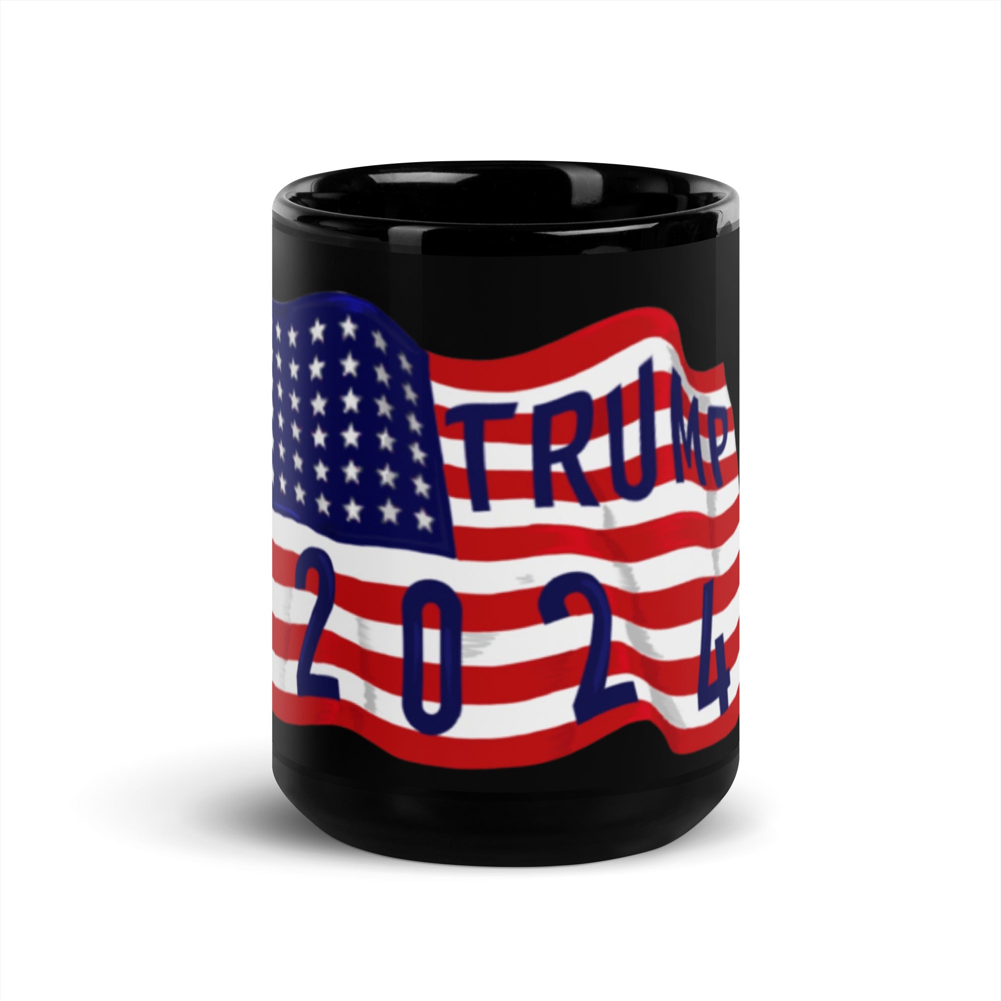 Trump 2024 Flag Mug - Patriotic Design, Premium Quality President #45 #47 Coffee Mug