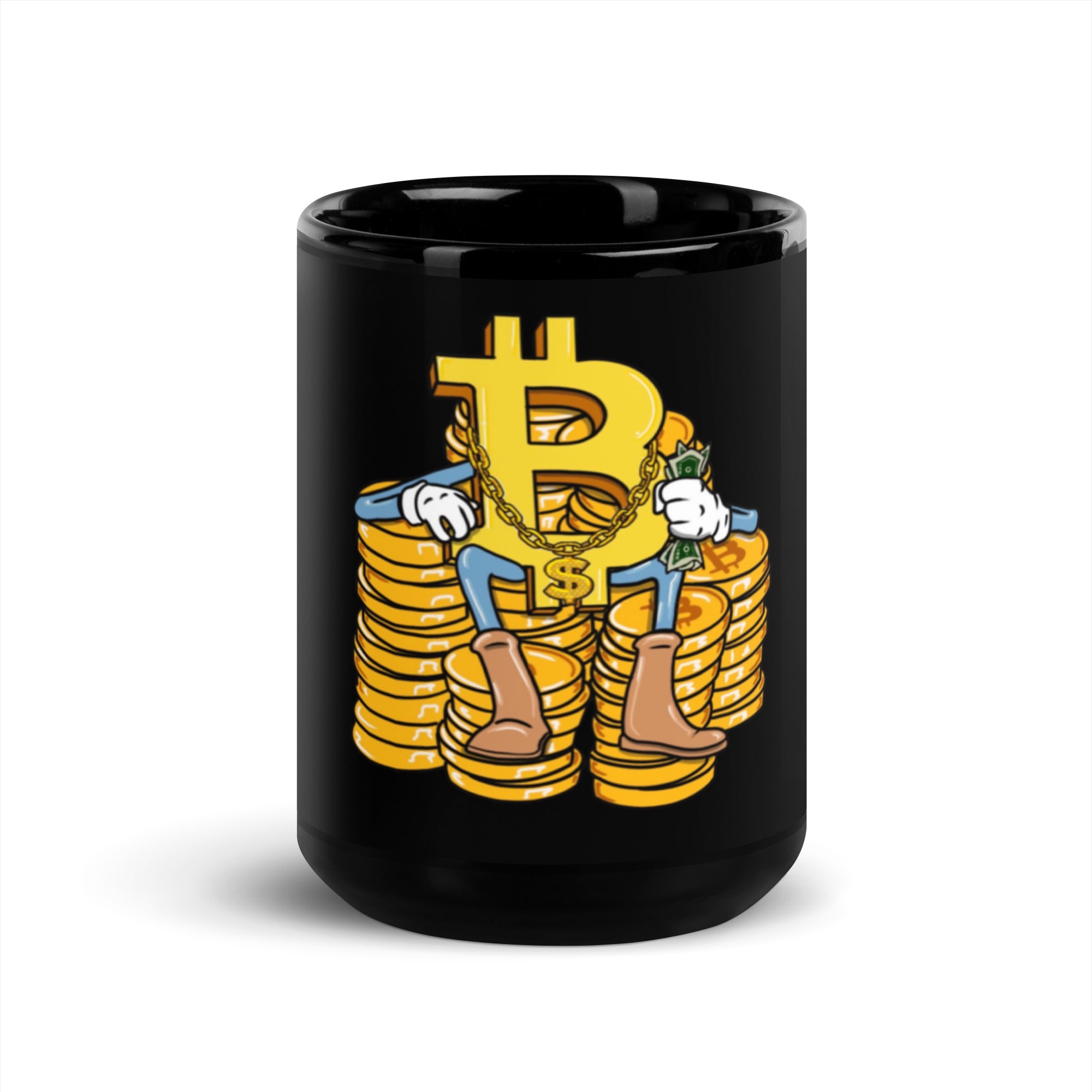 Bitcoin Baller Mug - Stylish Crypto Design, Premium Comfort BTC | I'm RICH BITCH, Crypto Coffee Mug