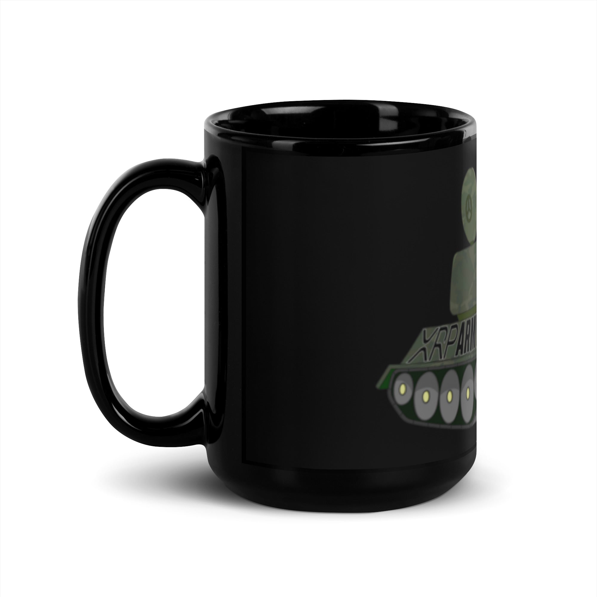 XRP Army Mug - Robust Crypto Militia Design, Premium Comfort, XRP TANK, CRYPTO XRP COFFEE MUG