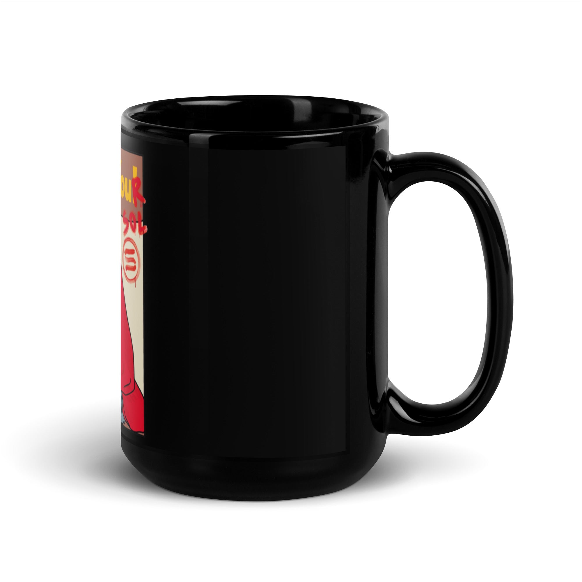 Solana Propaganda Mug - 'We Want Your SOL' Design, Premium Comfort, SELL Your Sol Mug, SOLANA COFFEE MUG