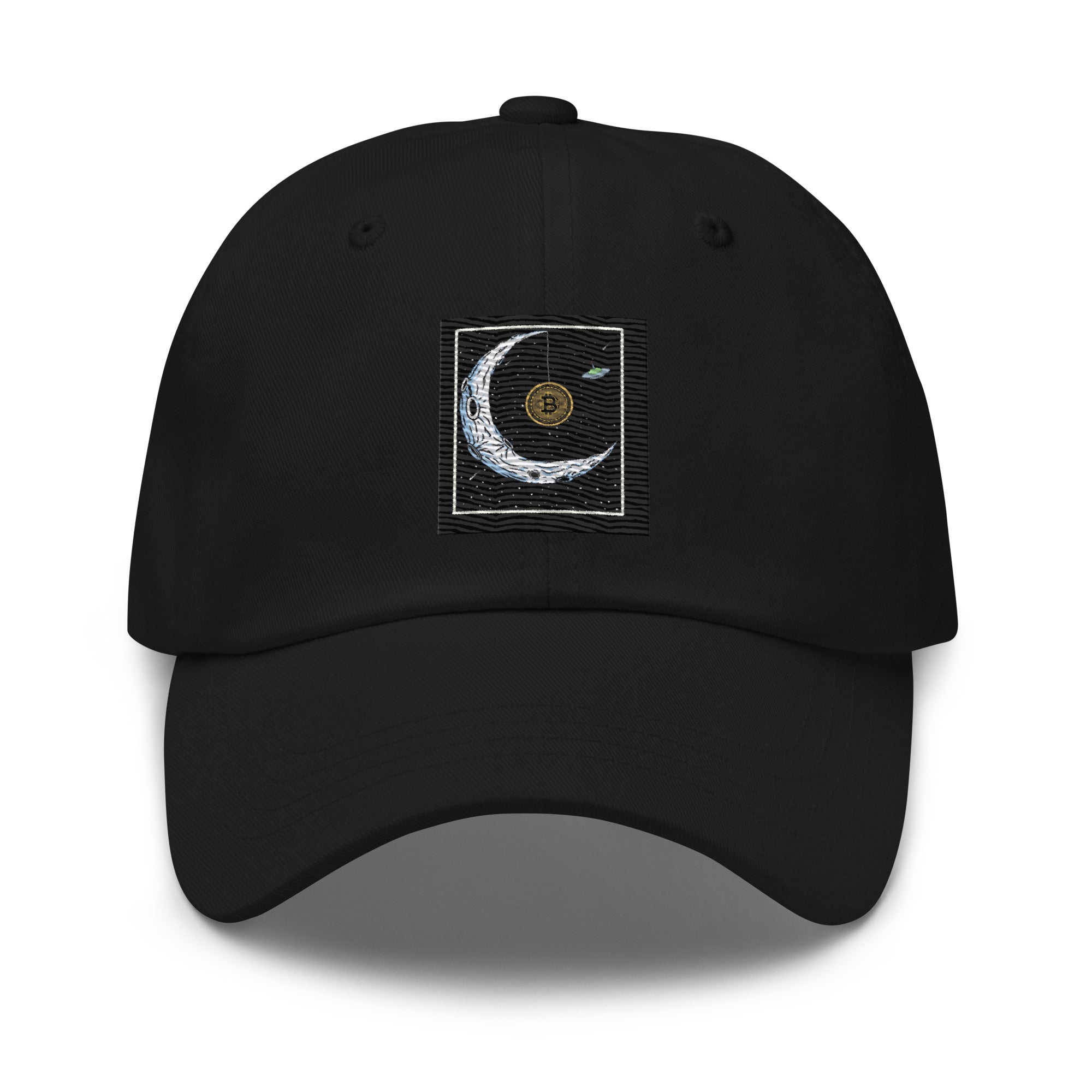 Bitcoin to Space Hat - Futuristic Design, Premium Comfort for BTC Fans UFO | CRYPTO SPACE HAT