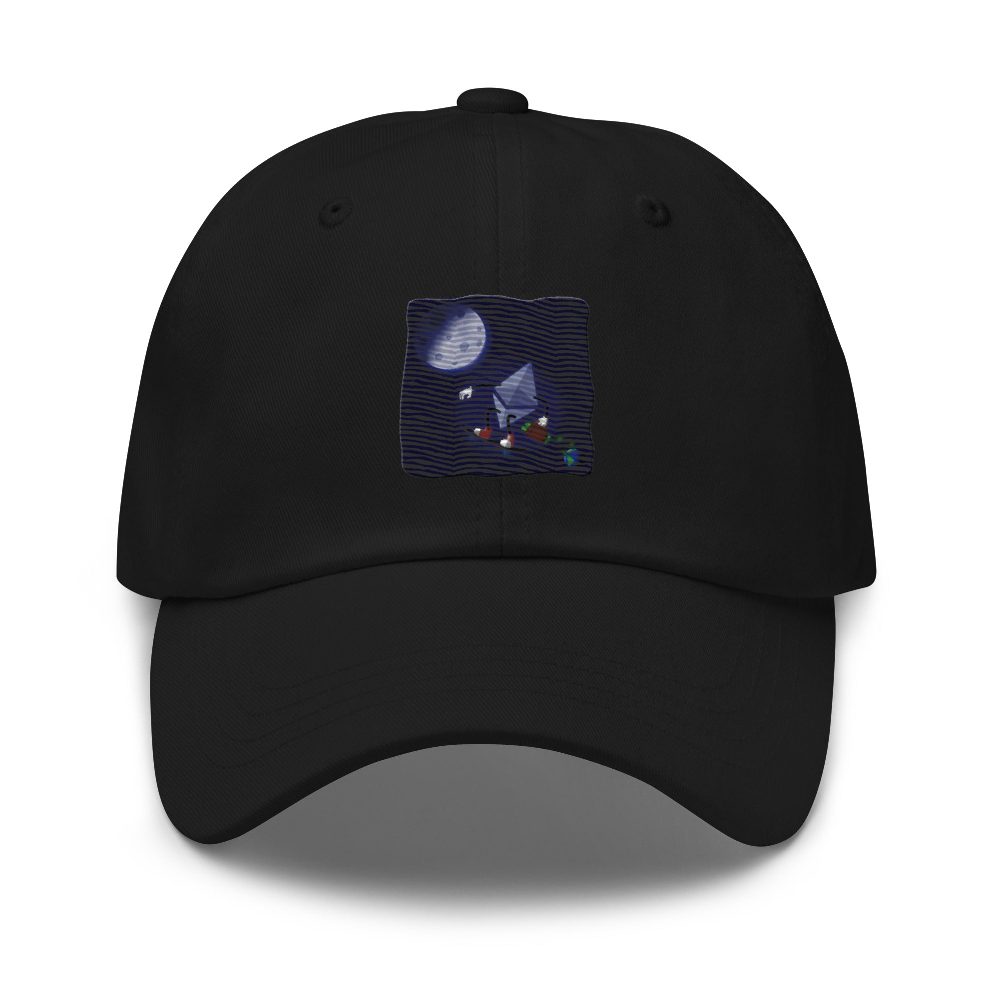 Ethereum to the Moon Hat - Iconic Design, Premium Comfort for ETH Enthusiasts CRYPTO HAT