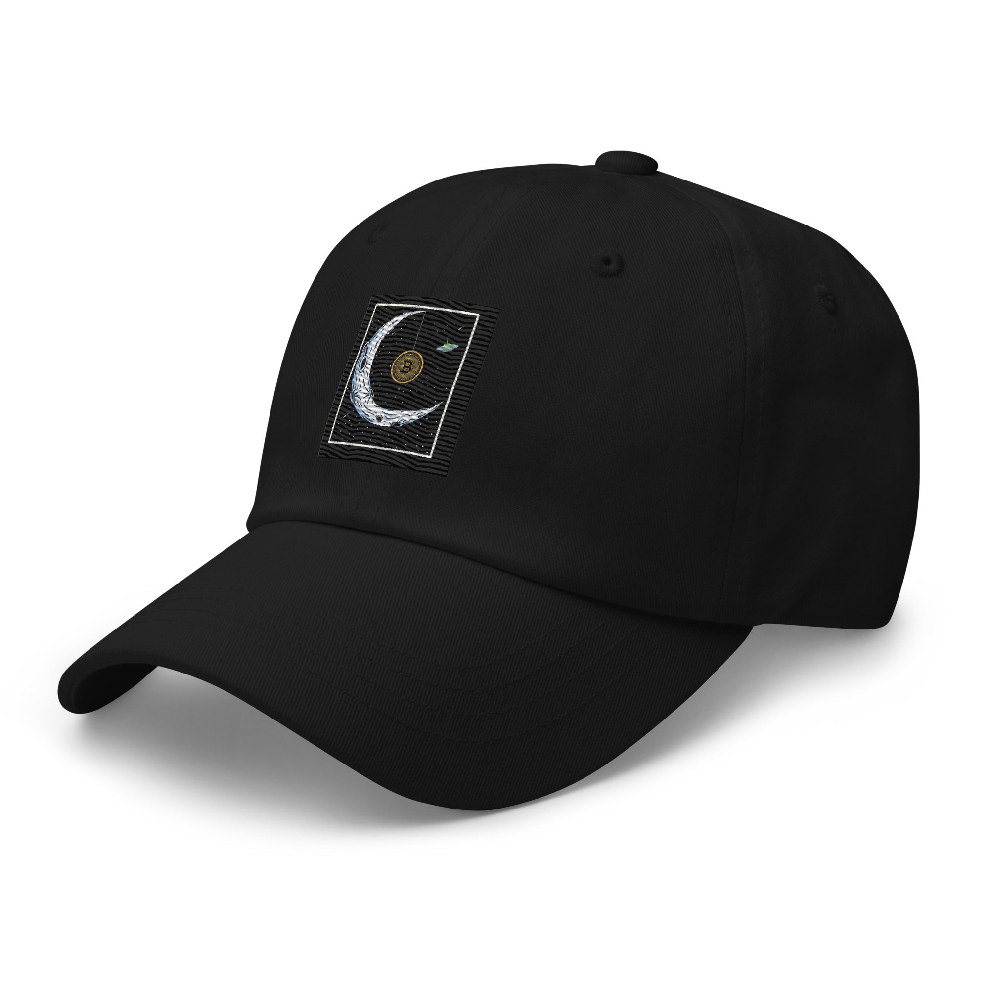 Bitcoin to Space Hat - Futuristic Design, Premium Comfort for BTC Fans UFO | CRYPTO SPACE HAT