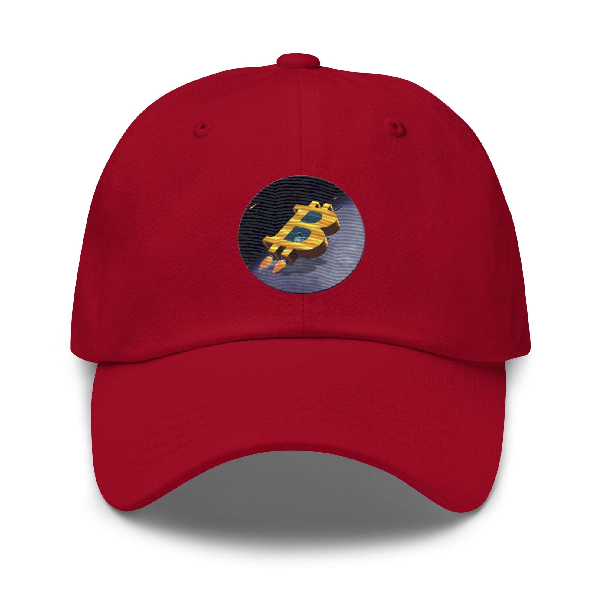 Bitcoin to the Moon Hat - Iconic Design, Premium Comfort for BTC Enthusiasts BTC ROCKET HAT