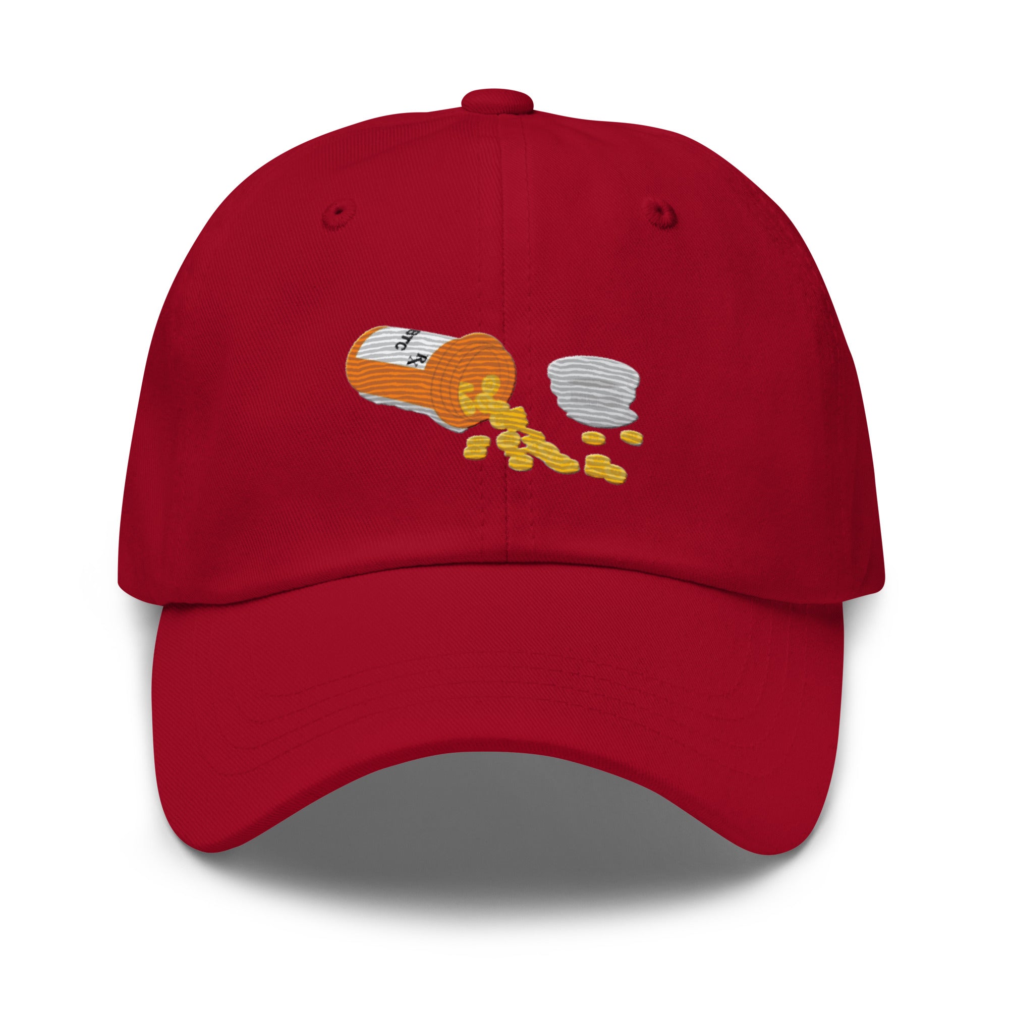 Bitcoin Overdose Hat - Bold Design, Premium Comfort for BTC Enthusiasts BTC "PILL POPPER" HAT