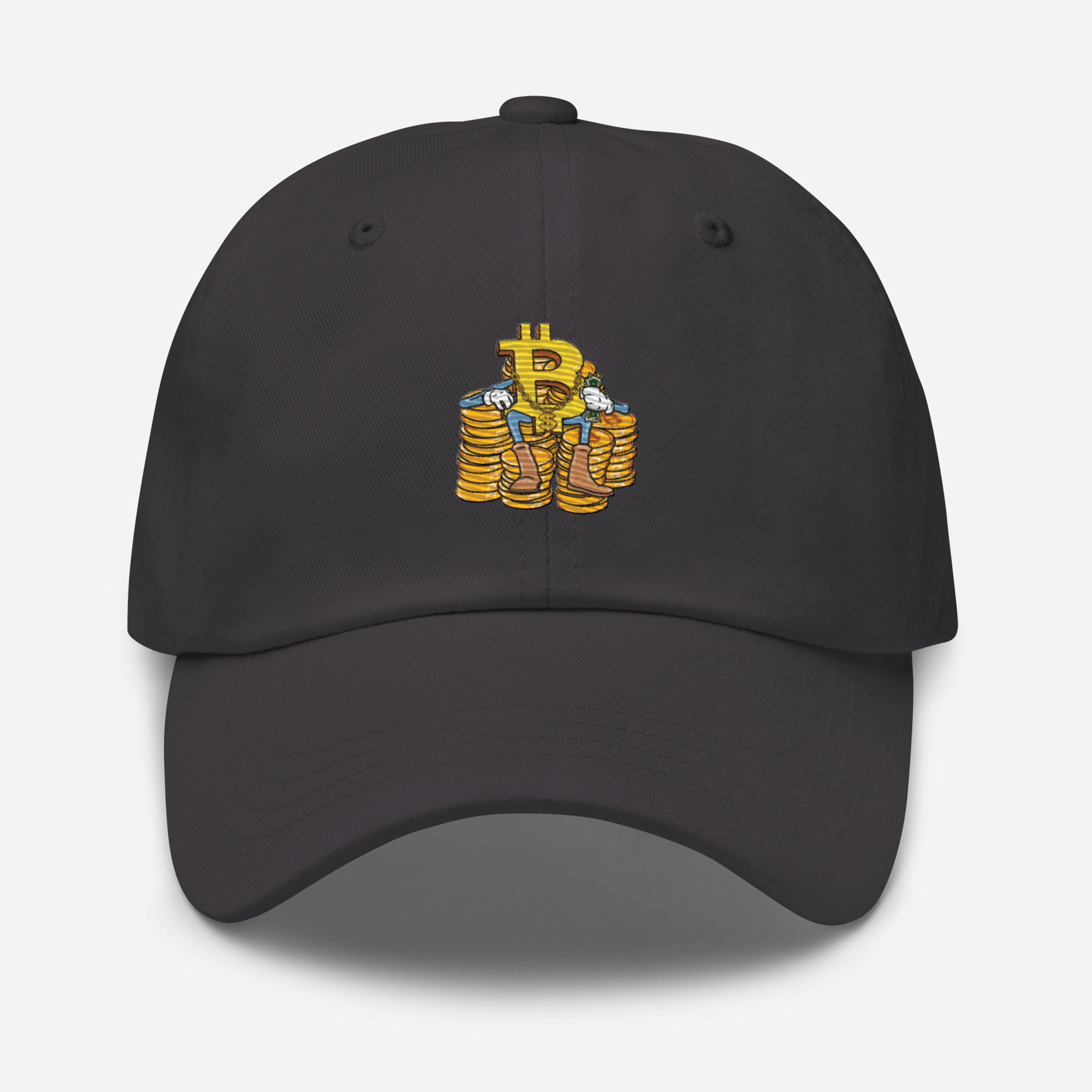 Bitcoin Baller Hat - Stylish Crypto Design, Premium Comfort BTC CASH-MONEY BALLER HAT