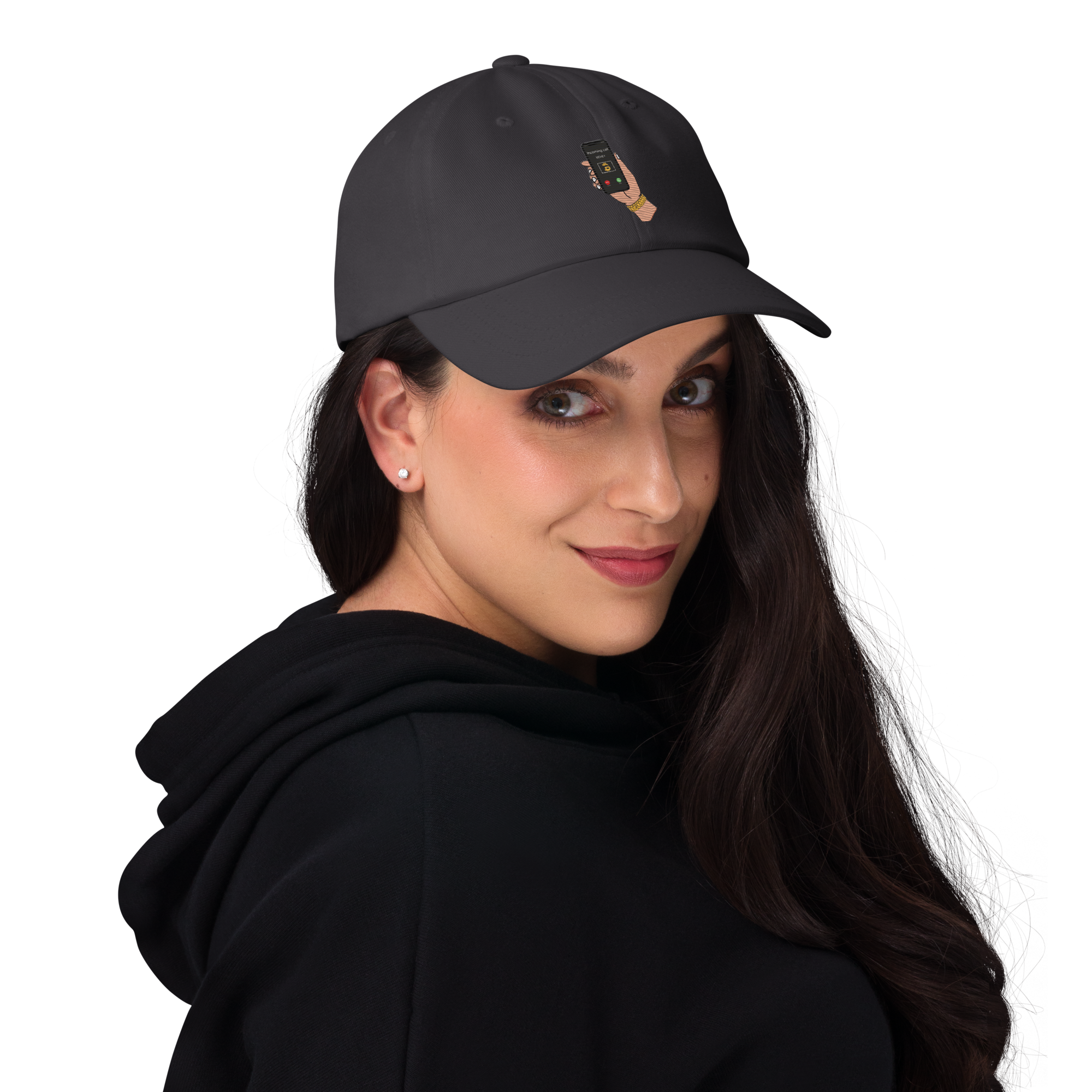 BITCOIN Is Calling Hat - Motivational Design, Premium Comfort "I'M RICH BITCH" BTC HAT