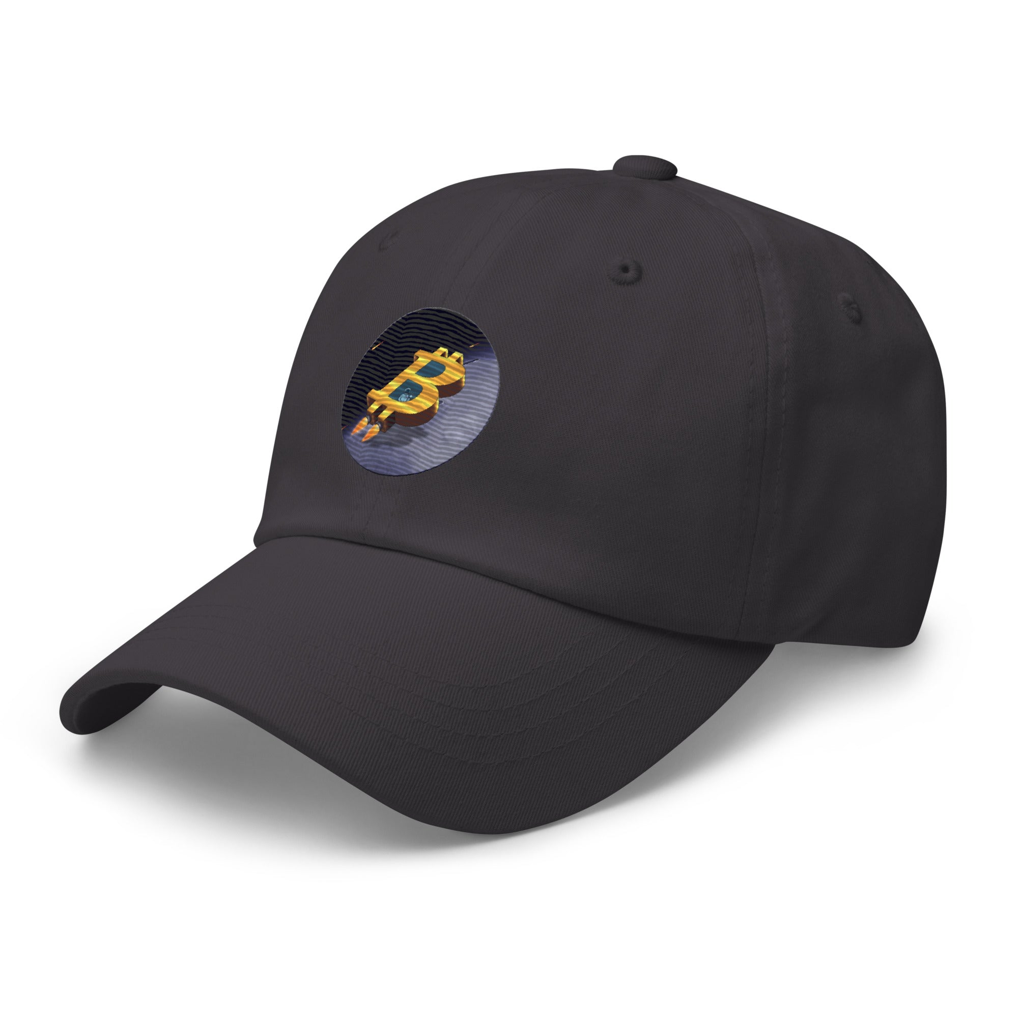 Bitcoin to the Moon Hat - Iconic Design, Premium Comfort for BTC Enthusiasts BTC ROCKET HAT