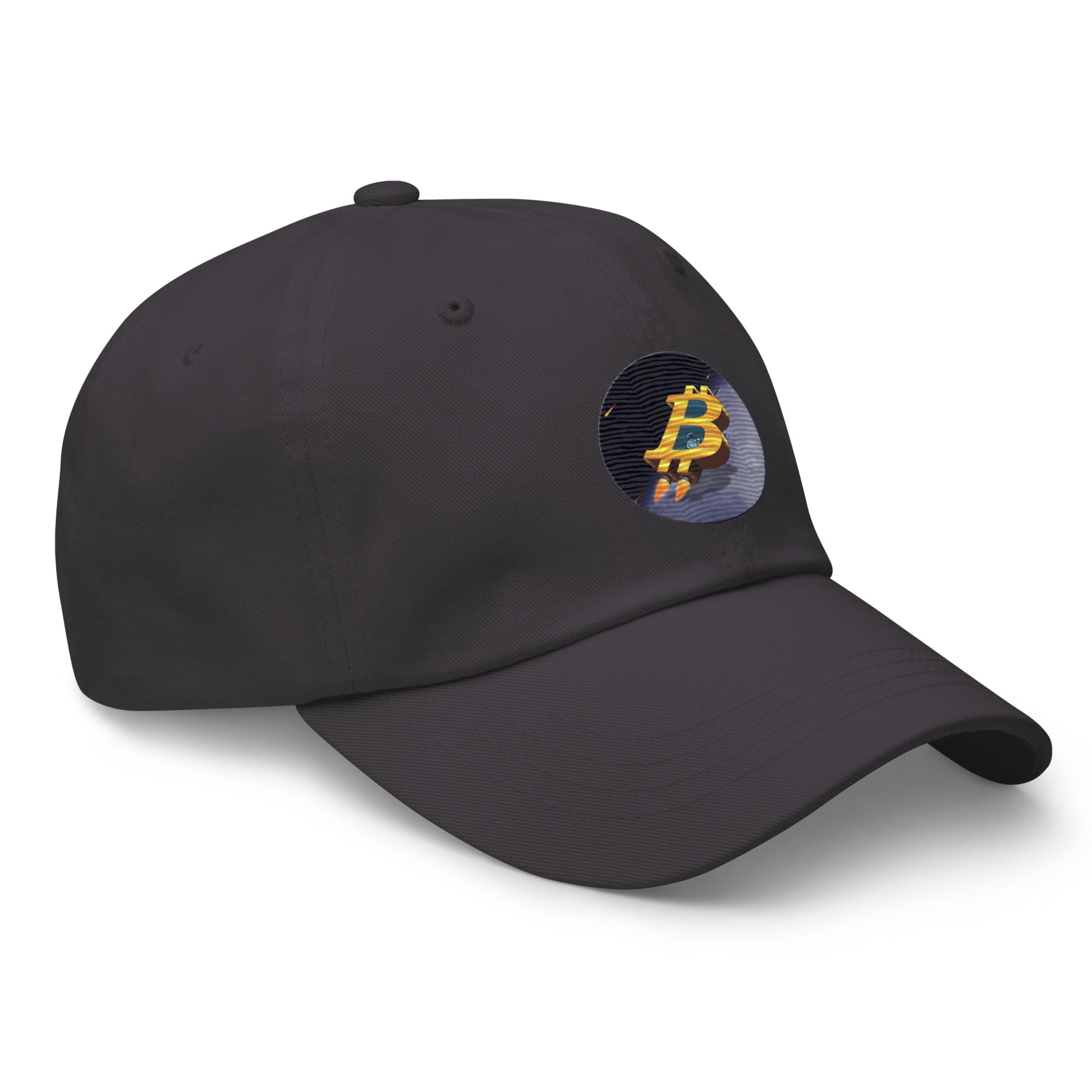 Bitcoin to the Moon Hat - Iconic Design, Premium Comfort for BTC Enthusiasts BTC ROCKET HAT