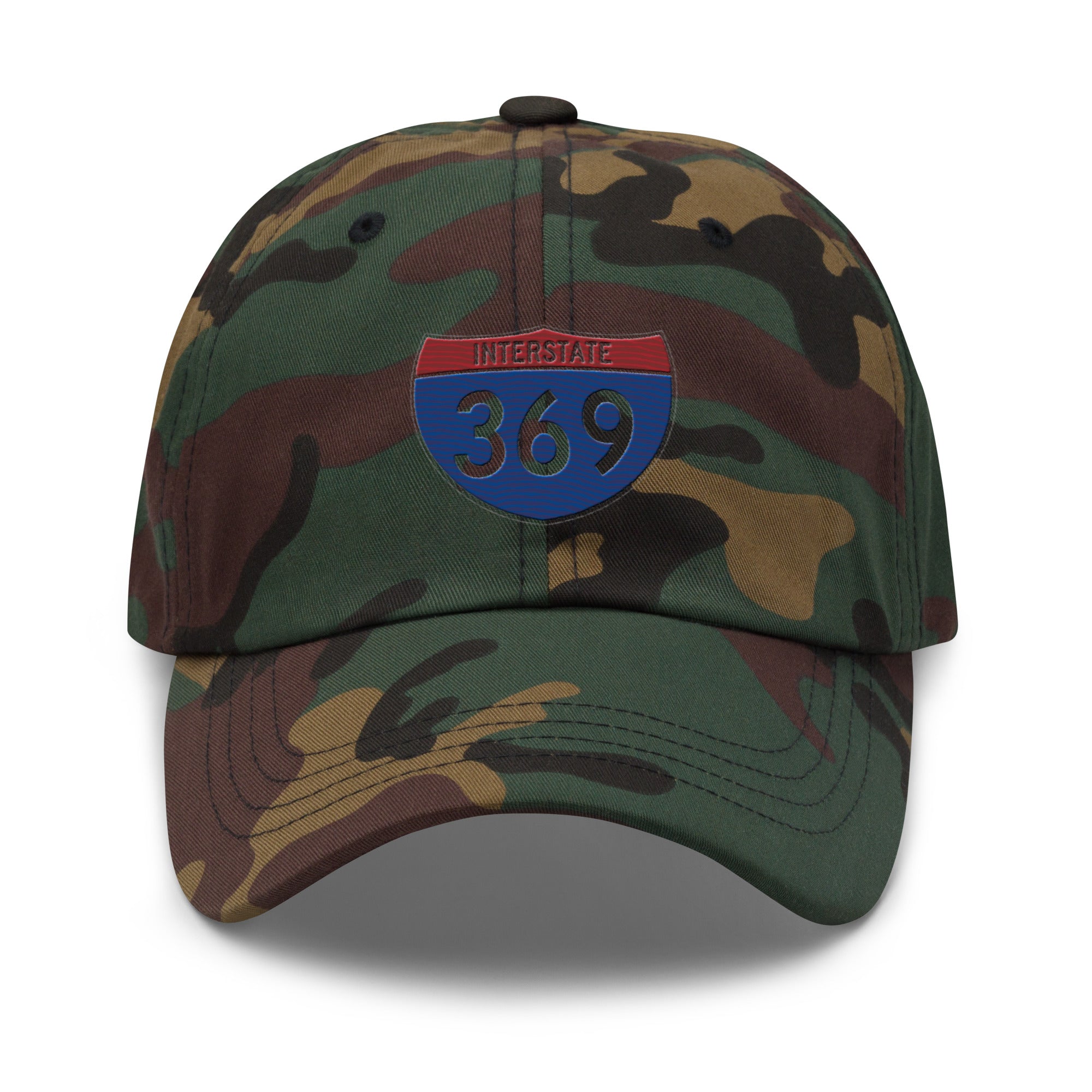 Interstate 369 Hat - Spiritual Journey Design, Premium Comfort ENERGY, FREQUENCY, VIBRATION HAT