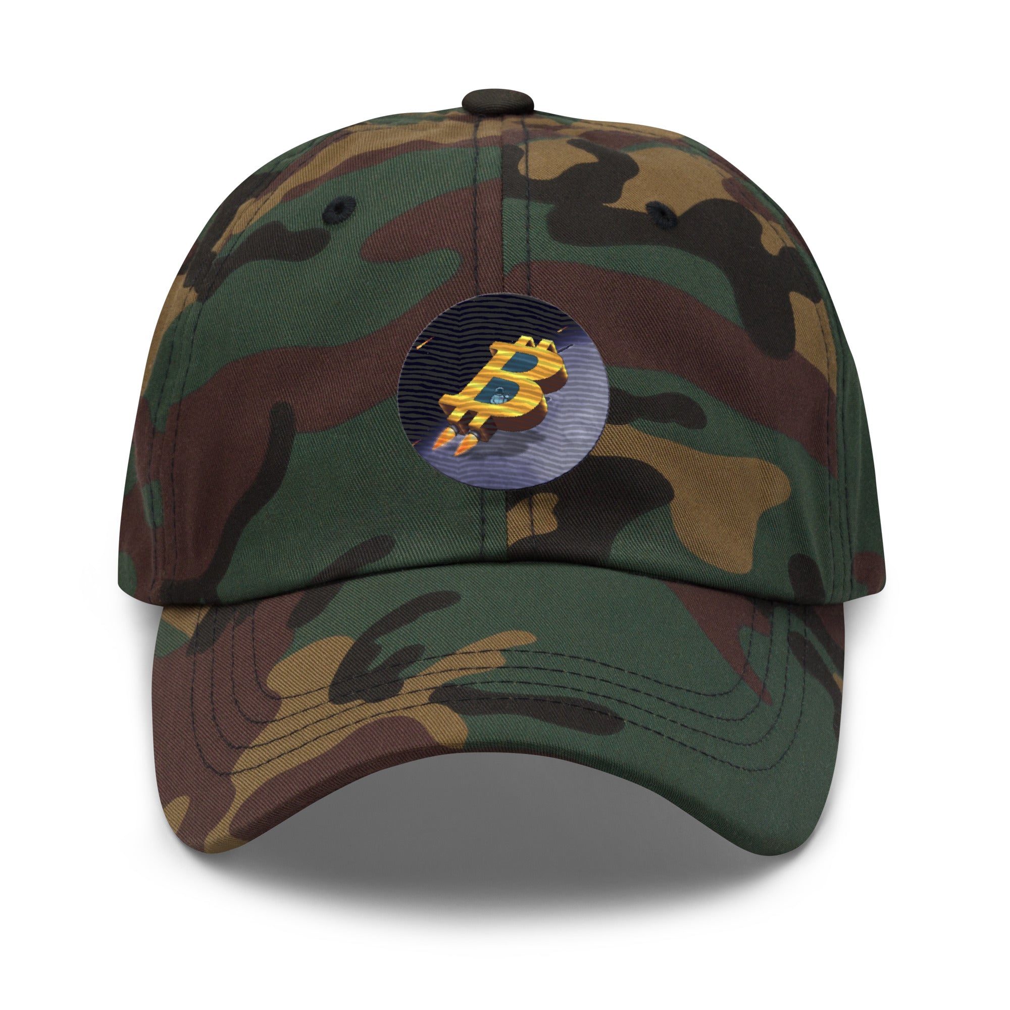 Bitcoin to the Moon Hat - Iconic Design, Premium Comfort for BTC Enthusiasts BTC ROCKET HAT