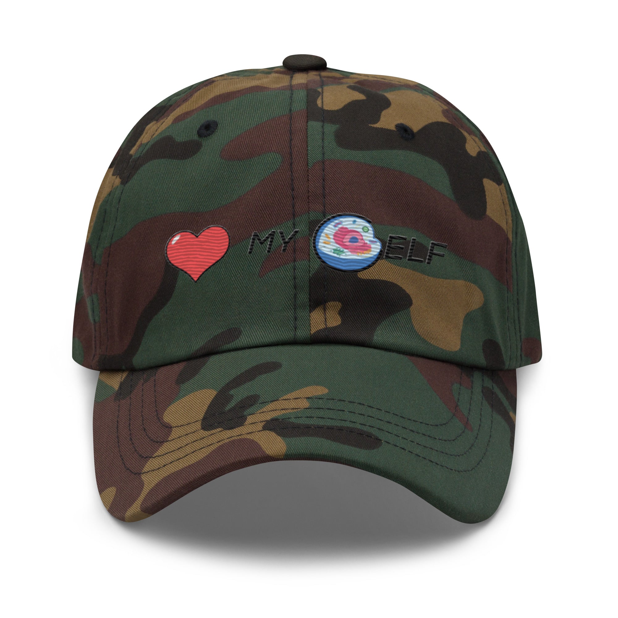 Cell-f Love Hat - DNA-Self-Love Design, Premium Comfort CELLULAR LEVEL | SELF HEALING HAT