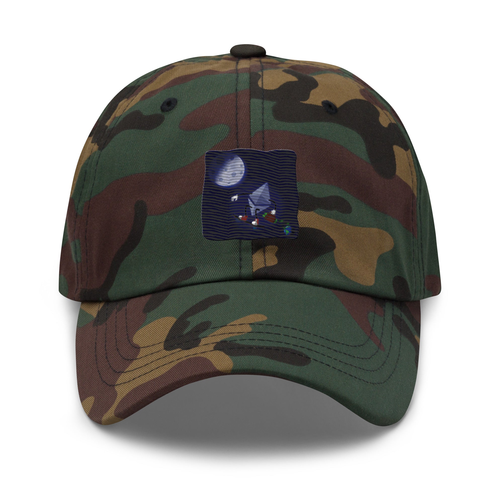 Ethereum to the Moon Hat - Iconic Design, Premium Comfort for ETH Enthusiasts CRYPTO HAT