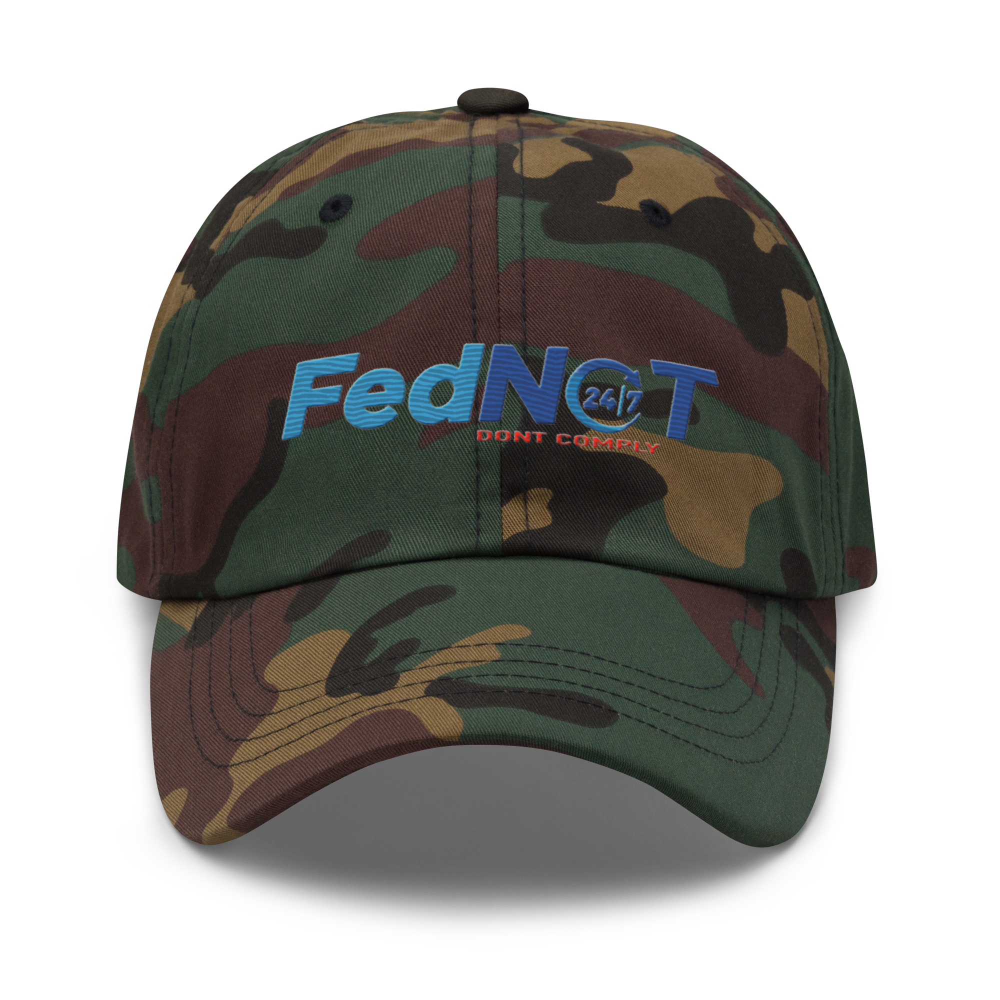 FED-NOT Hat - Bold Statement, Premium Comfort ANTI-GOV HAT "I WILL NOT COMPLY" FREEDOM HAT