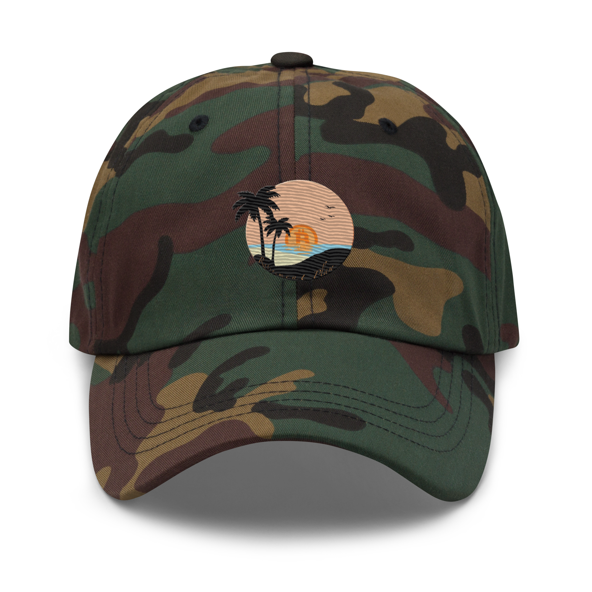 Retirement Plan Hat - Stylish Design, Premium Comfort for Crypto Investors BITCOIN, BTC | CRYPTO