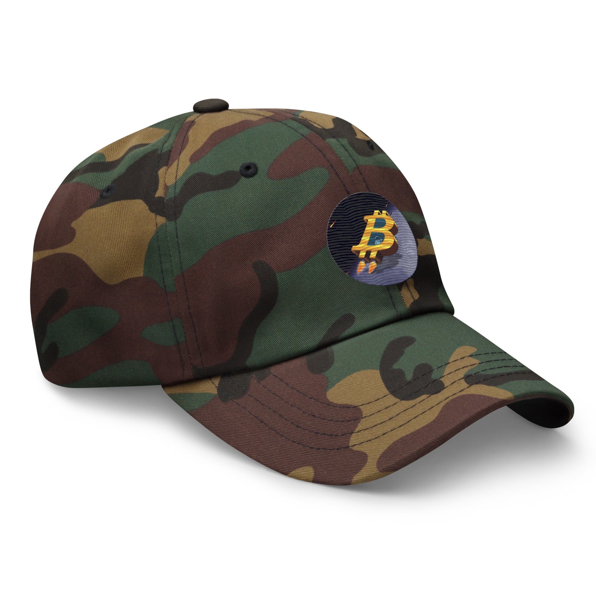 Bitcoin to the Moon Hat - Iconic Design, Premium Comfort for BTC Enthusiasts BTC ROCKET HAT