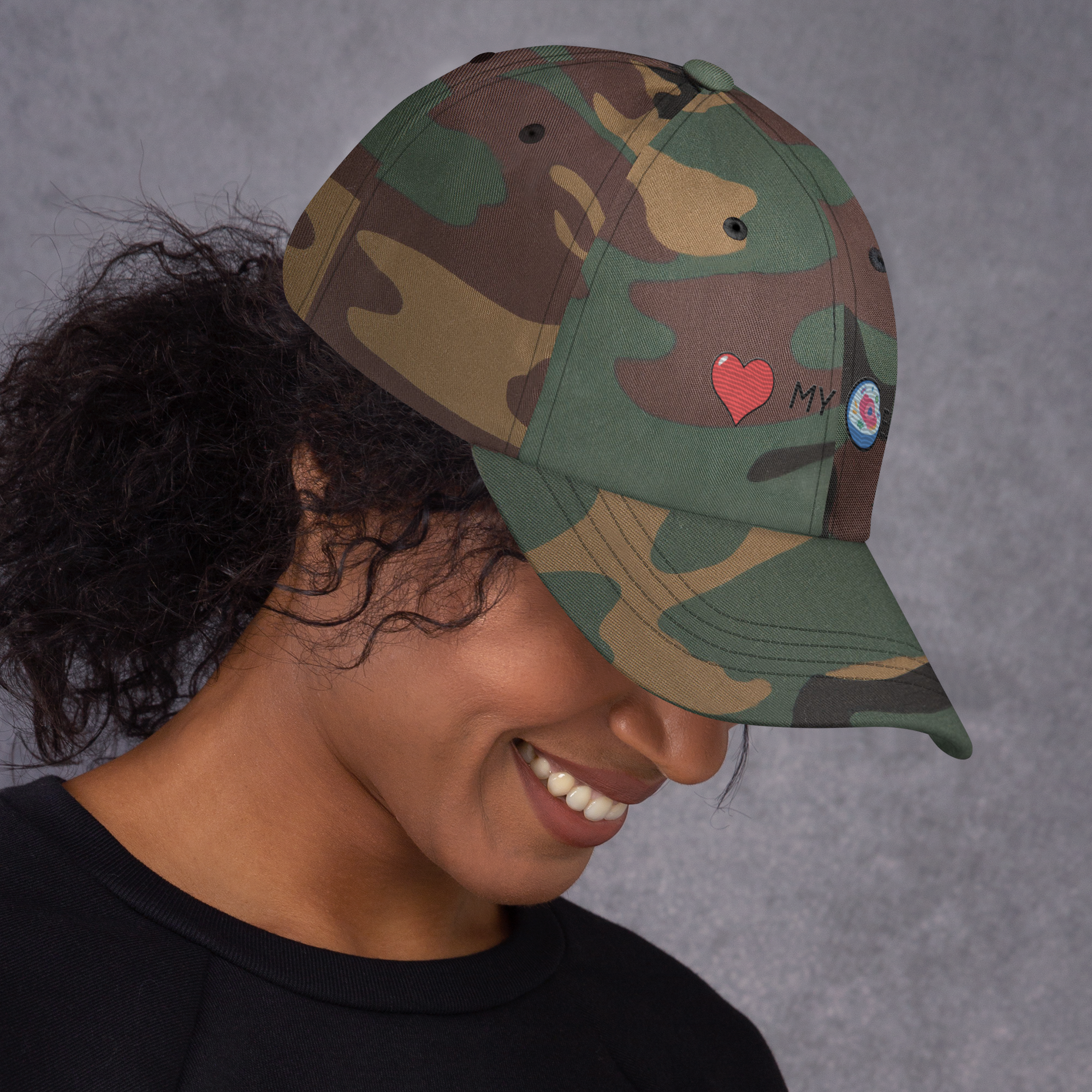 Cell-f Love Hat - DNA-Self-Love Design, Premium Comfort CELLULAR LEVEL | SELF HEALING HAT