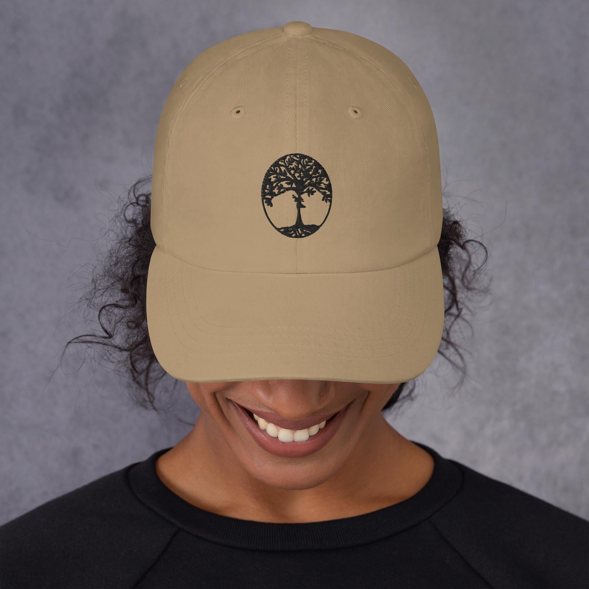 Tree of Life Hat - Symbolic Design, Premium Comfort "SPIRITUAL LIFE"