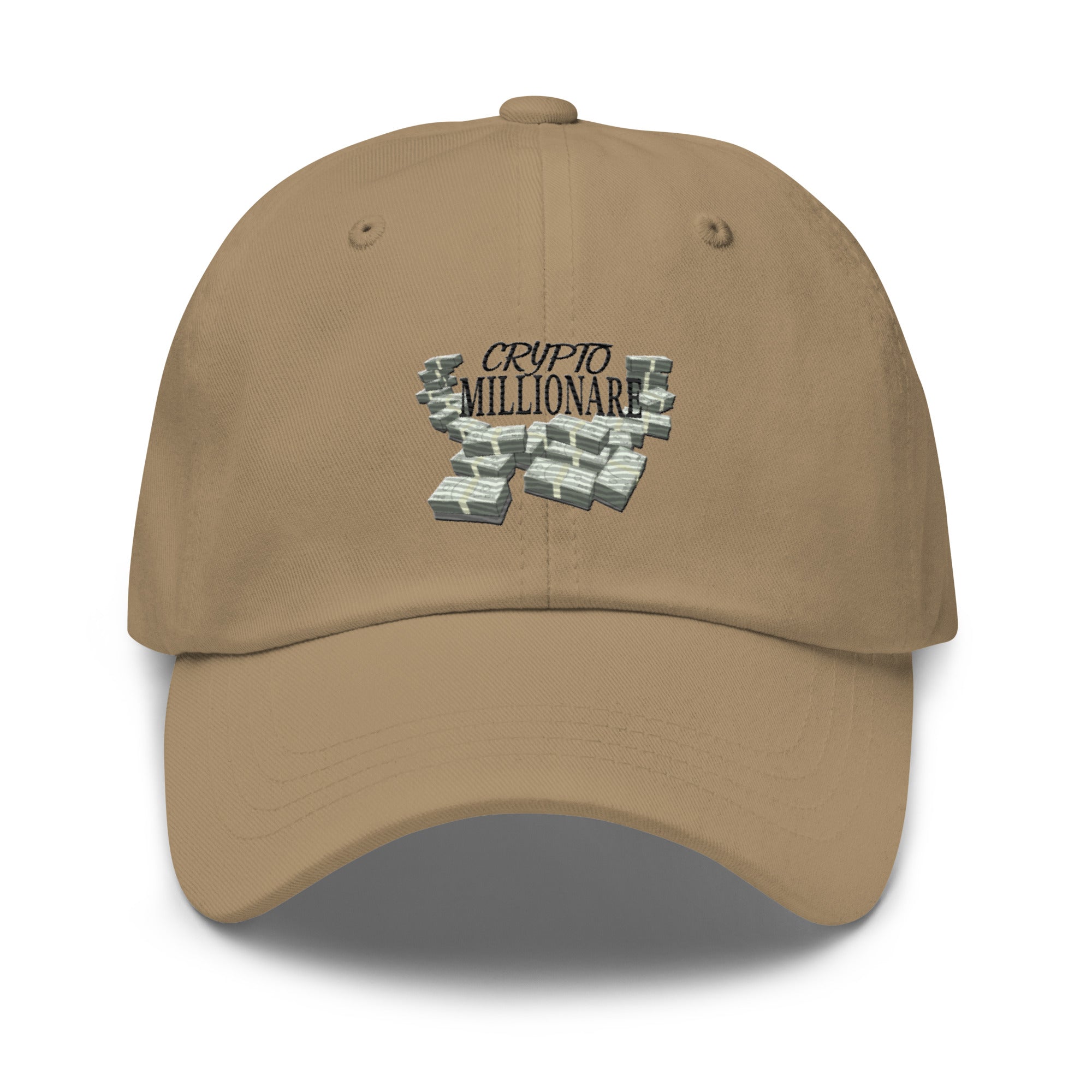 Crypto Millionaire Hat - Wealth Design, Premium Comfort BTC | ETH | BITCOIN CRYPTO HAT