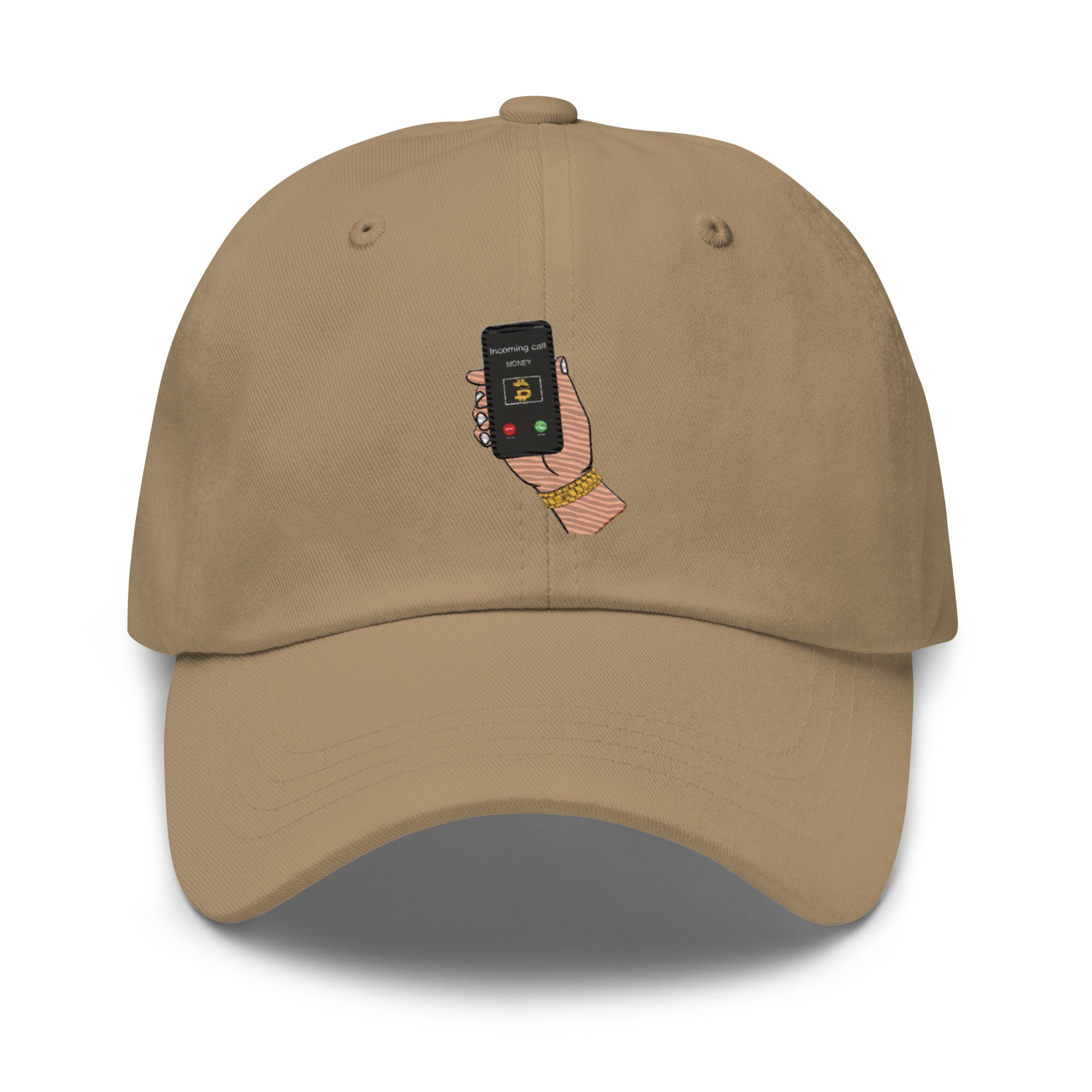 BITCOIN Is Calling Hat - Motivational Design, Premium Comfort "I'M RICH BITCH" BTC HAT