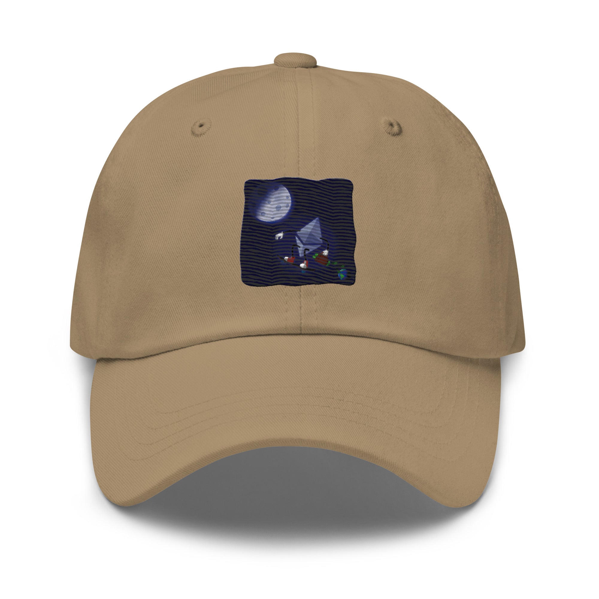 Ethereum to the Moon Hat - Iconic Design, Premium Comfort for ETH Enthusiasts CRYPTO HAT