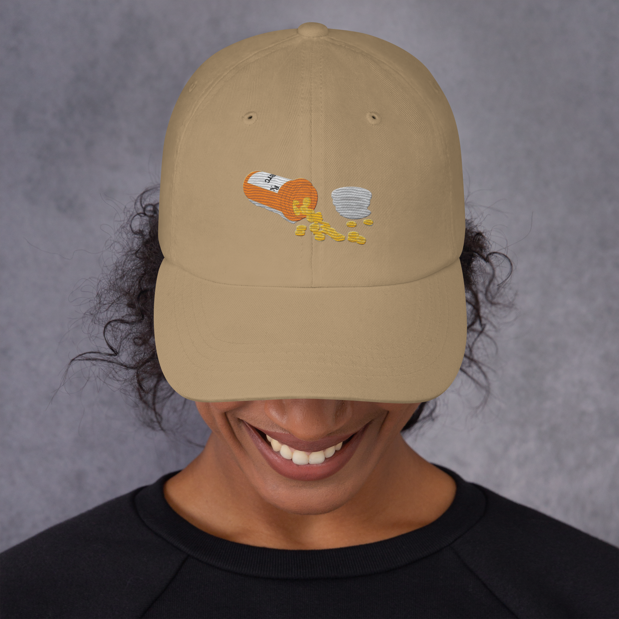 Bitcoin Overdose Hat - Bold Design, Premium Comfort for BTC Enthusiasts BTC "PILL POPPER" HAT