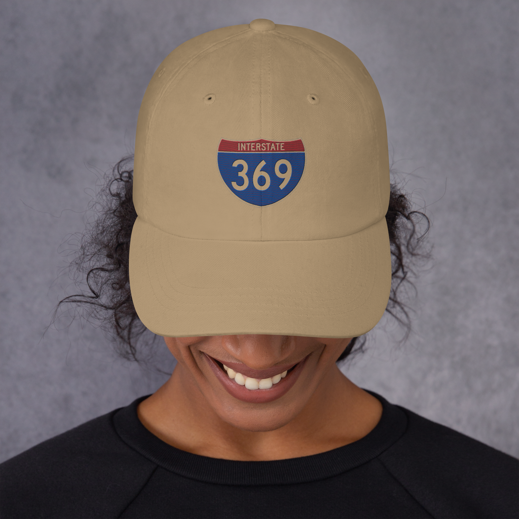 Interstate 369 Hat - Spiritual Journey Design, Premium Comfort ENERGY, FREQUENCY, VIBRATION HAT