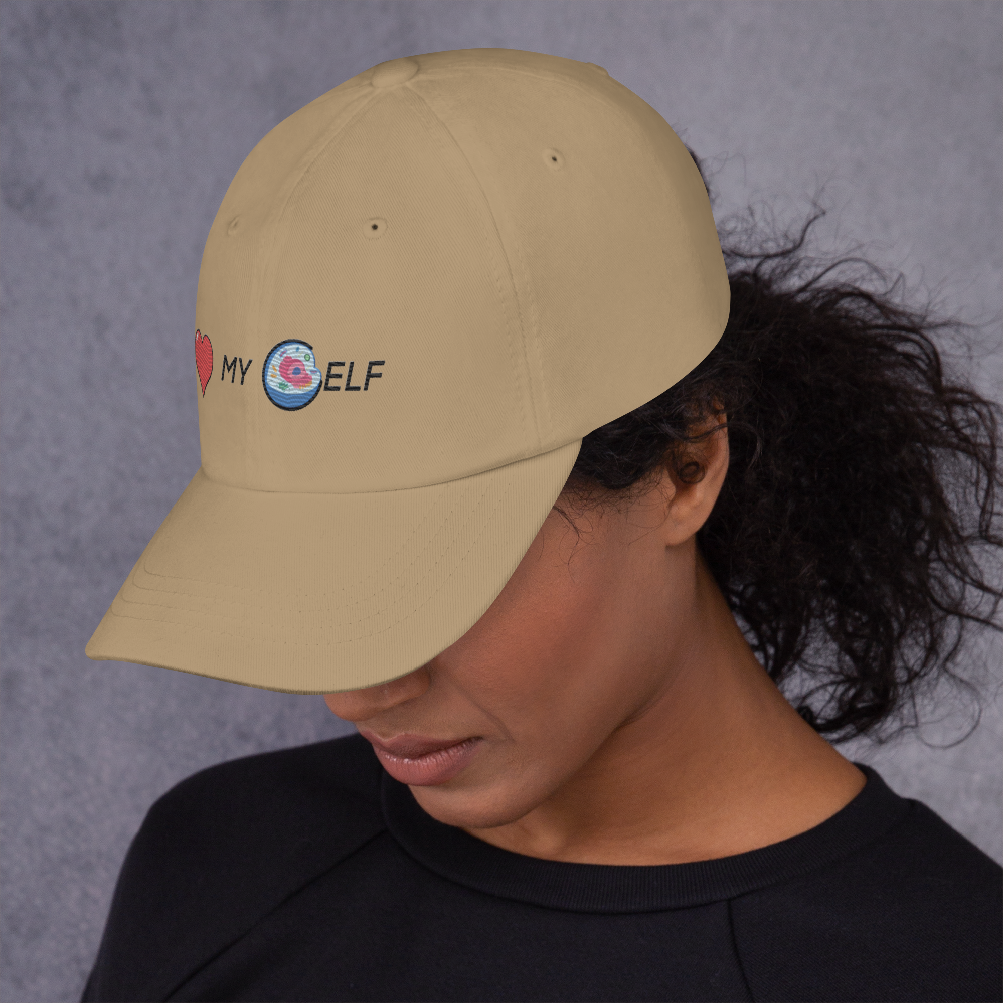 Cell-f Love Hat - DNA-Self-Love Design, Premium Comfort CELLULAR LEVEL | SELF HEALING HAT