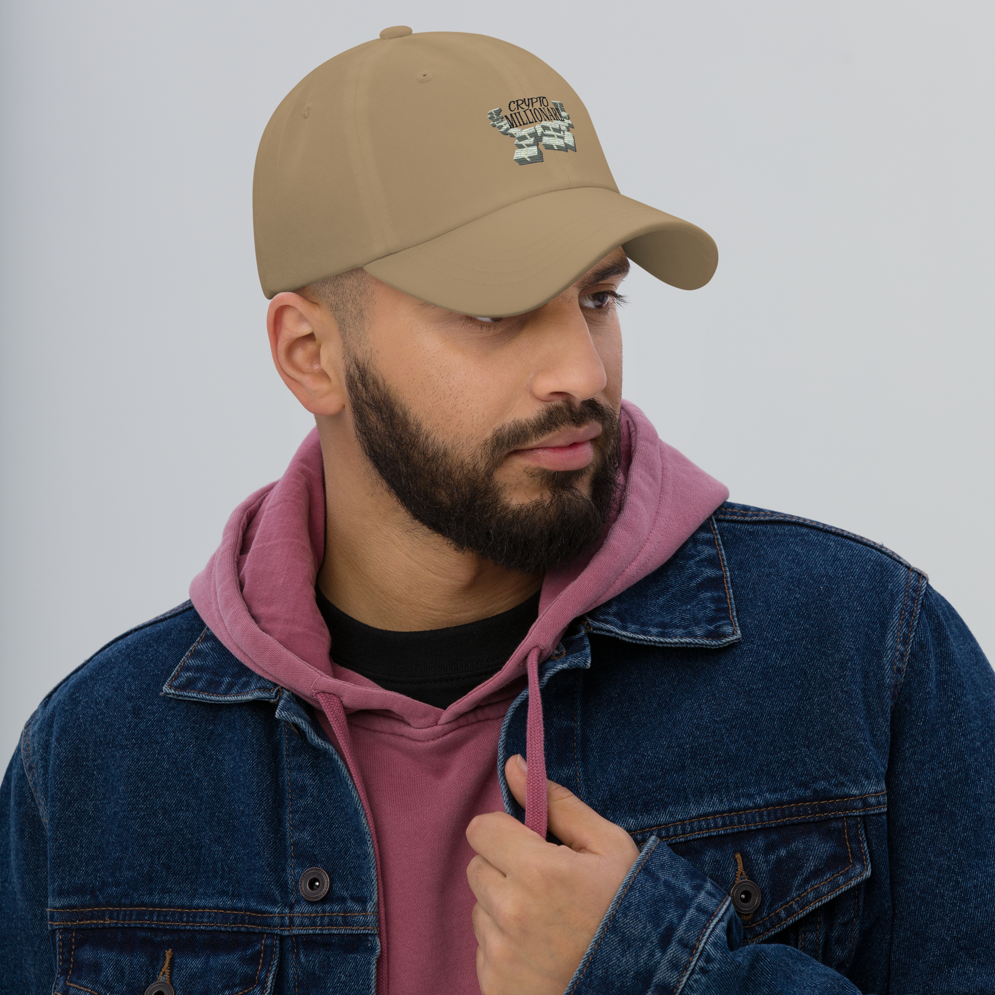 Crypto Millionaire Hat - Wealth Design, Premium Comfort BTC | ETH | BITCOIN CRYPTO HAT