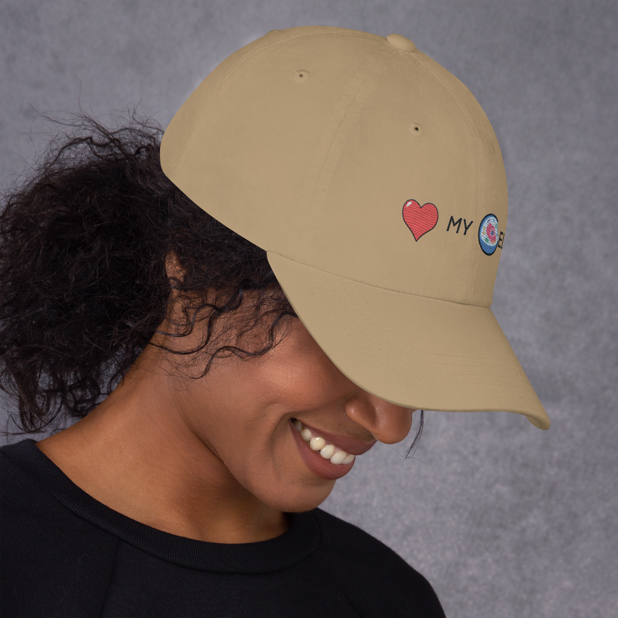 Cell-f Love Hat - DNA-Self-Love Design, Premium Comfort CELLULAR LEVEL | SELF HEALING HAT