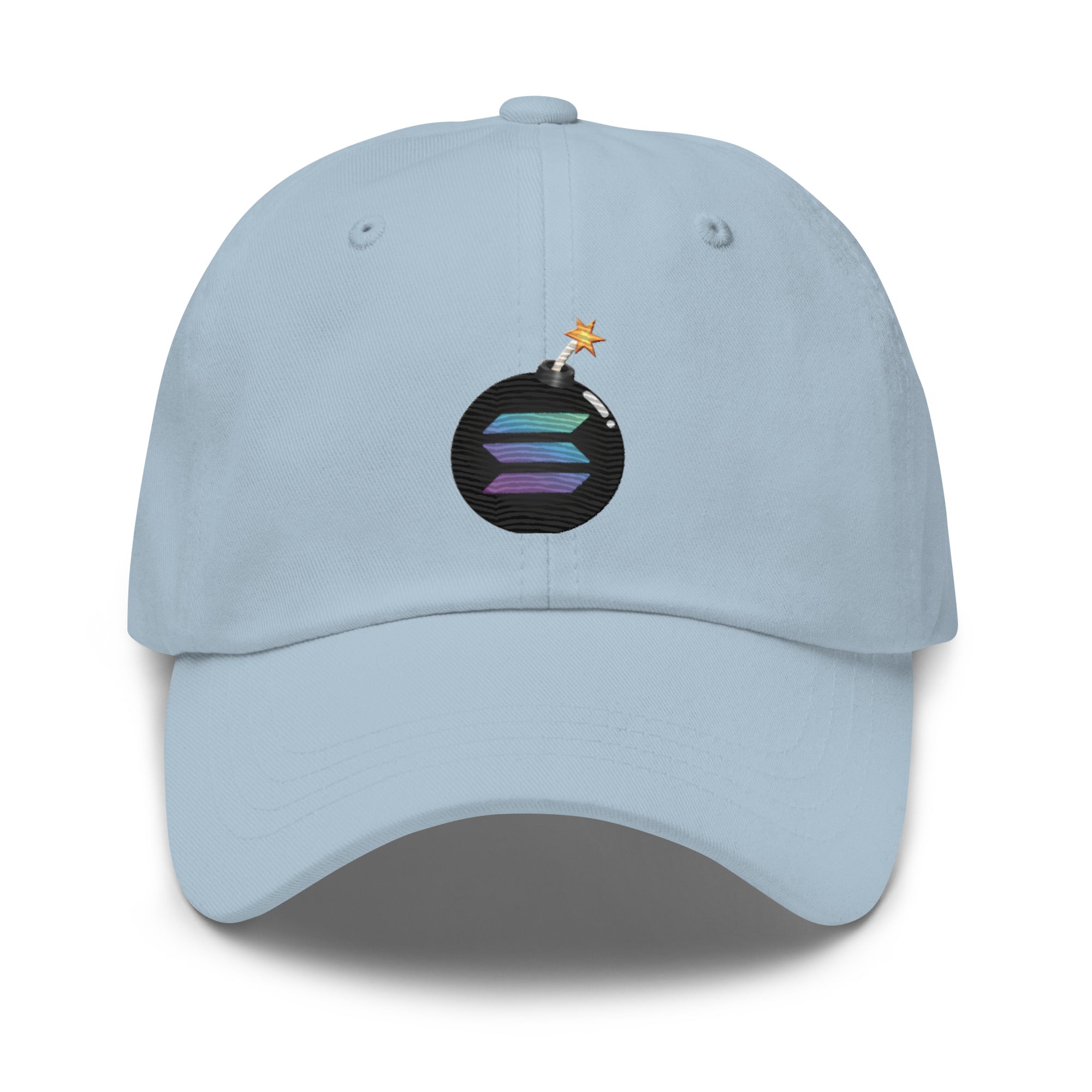 Solana Bomb Hat - Explosive Design, Premium Comfort for Crypto Fans SOL CRYPTO BOMB HAT