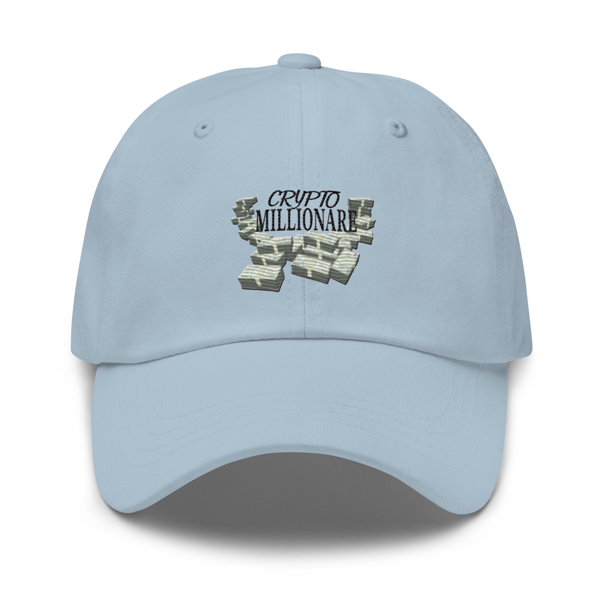 Crypto Millionaire Hat - Wealth Design, Premium Comfort BTC | ETH | BITCOIN CRYPTO HAT