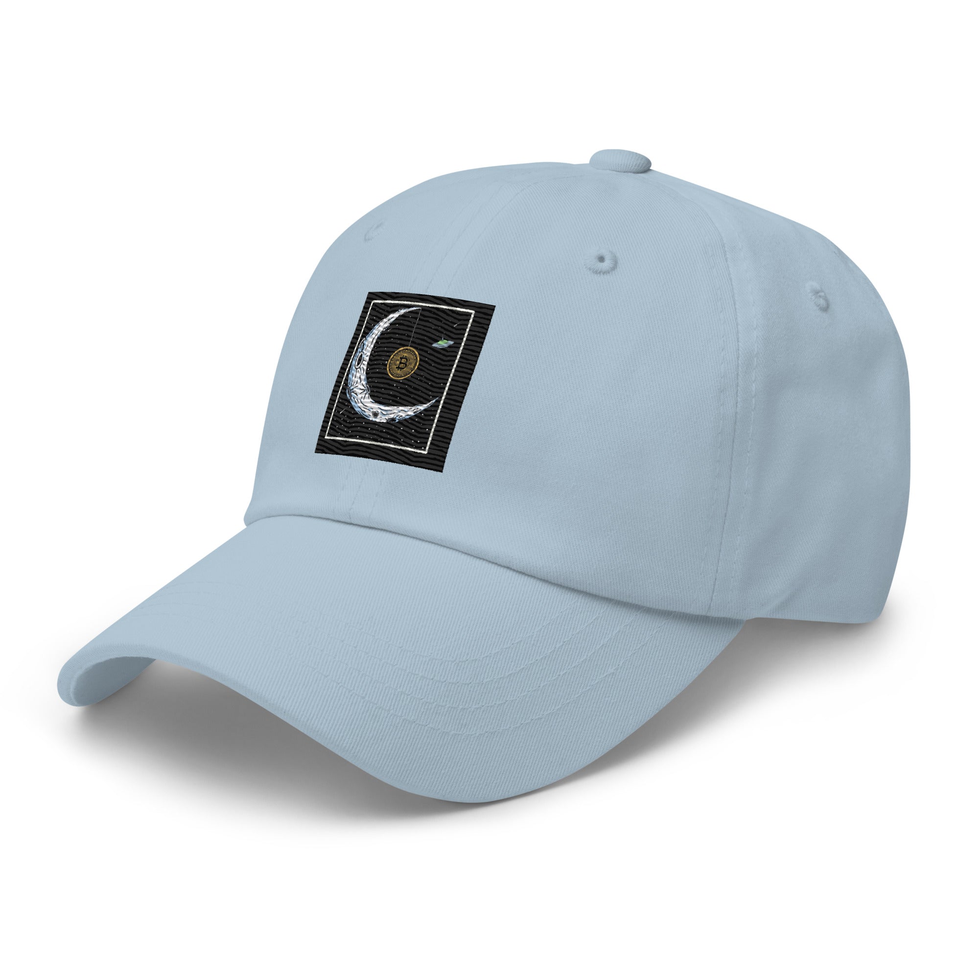 Bitcoin to Space Hat - Futuristic Design, Premium Comfort for BTC Fans UFO | CRYPTO SPACE HAT