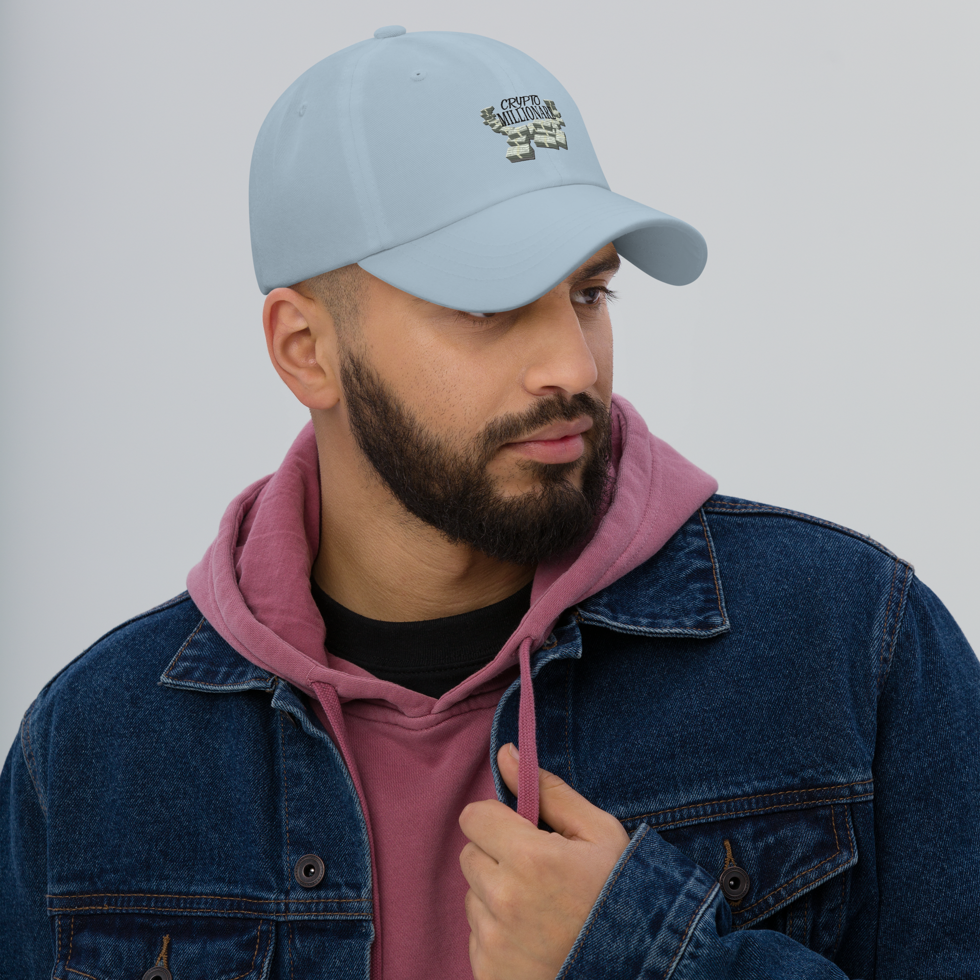 Crypto Millionaire Hat - Wealth Design, Premium Comfort BTC | ETH | BITCOIN CRYPTO HAT