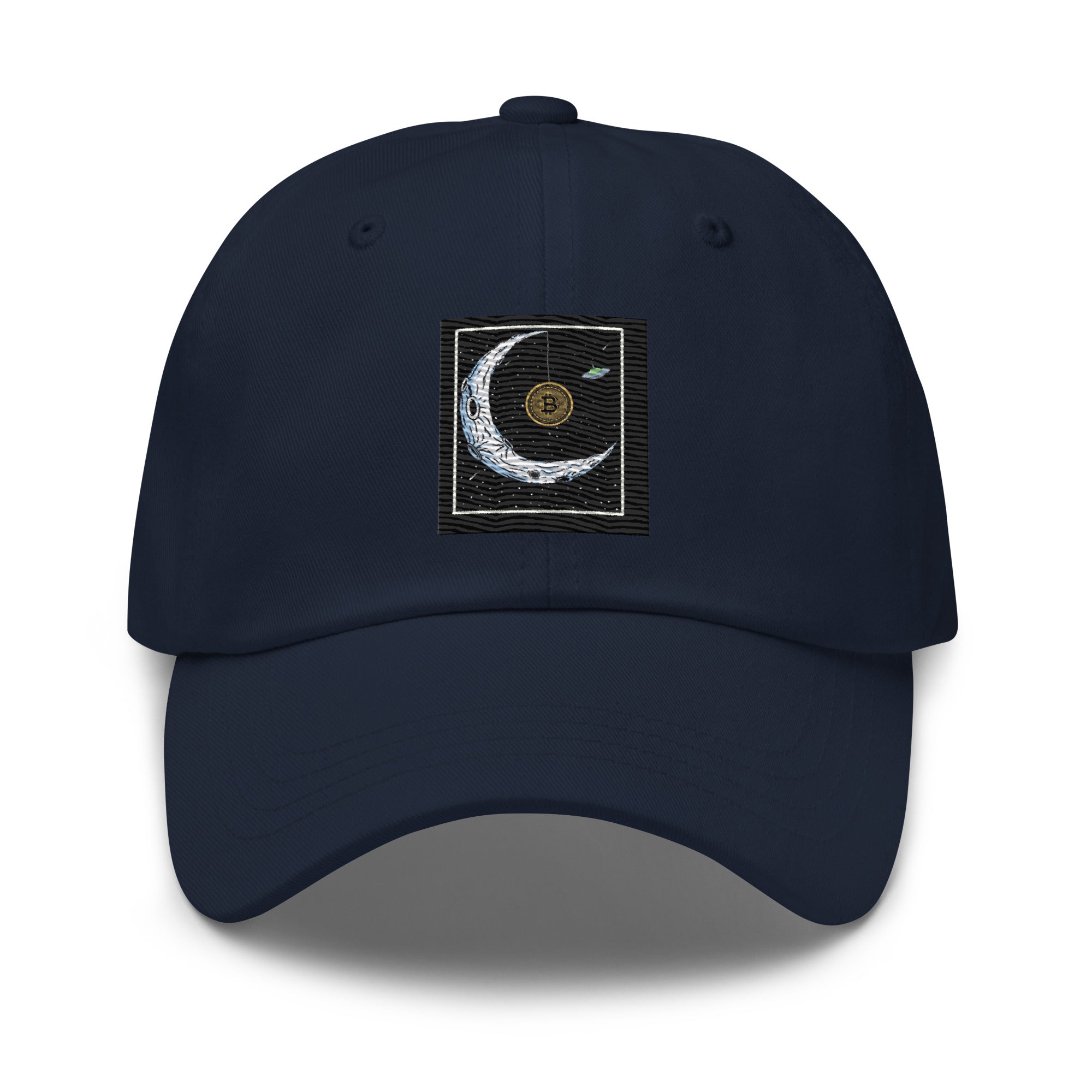 Bitcoin to Space Hat - Futuristic Design, Premium Comfort for BTC Fans UFO | CRYPTO SPACE HAT