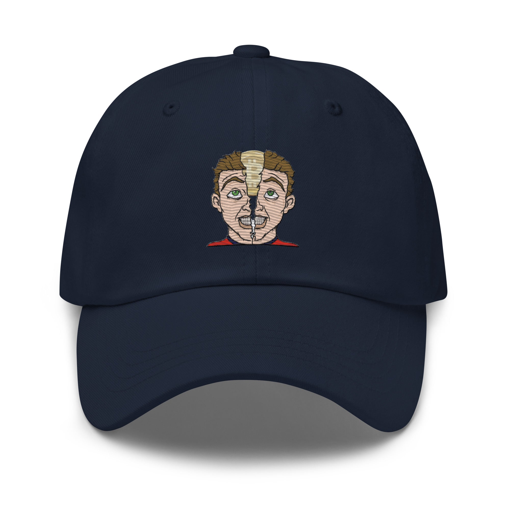 Bitcoin Brain Revelation Hat - Iconic Design, Premium Comfort for BTC Enthusiasts- Wealth Division Hat BTC ON THE BRAIN