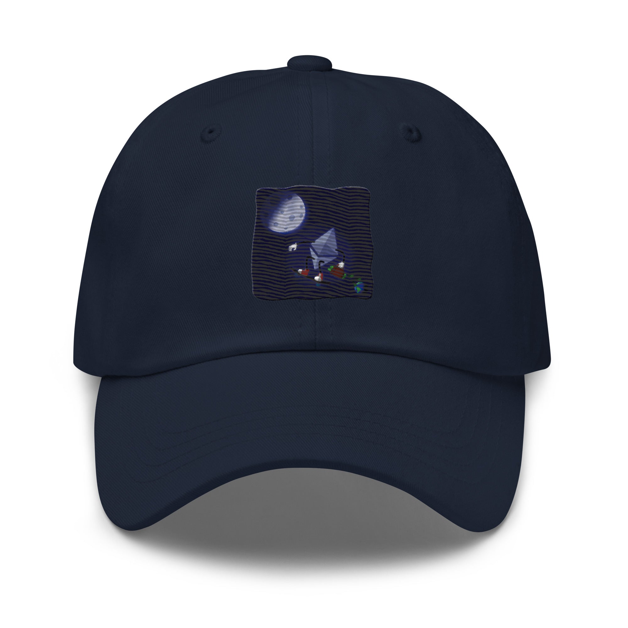 Ethereum to the Moon Hat - Iconic Design, Premium Comfort for ETH Enthusiasts CRYPTO HAT