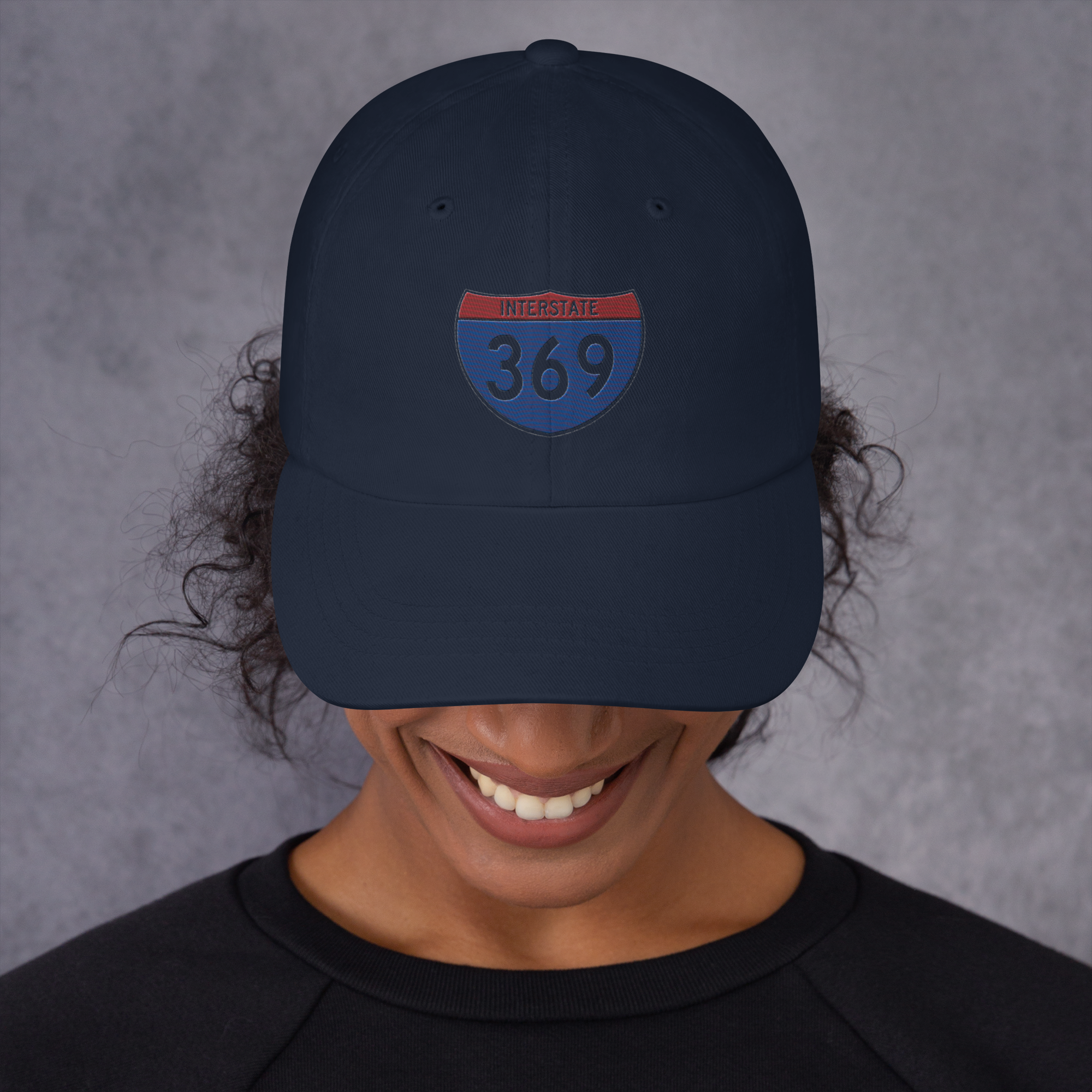 Interstate 369 Hat - Spiritual Journey Design, Premium Comfort ENERGY, FREQUENCY, VIBRATION HAT