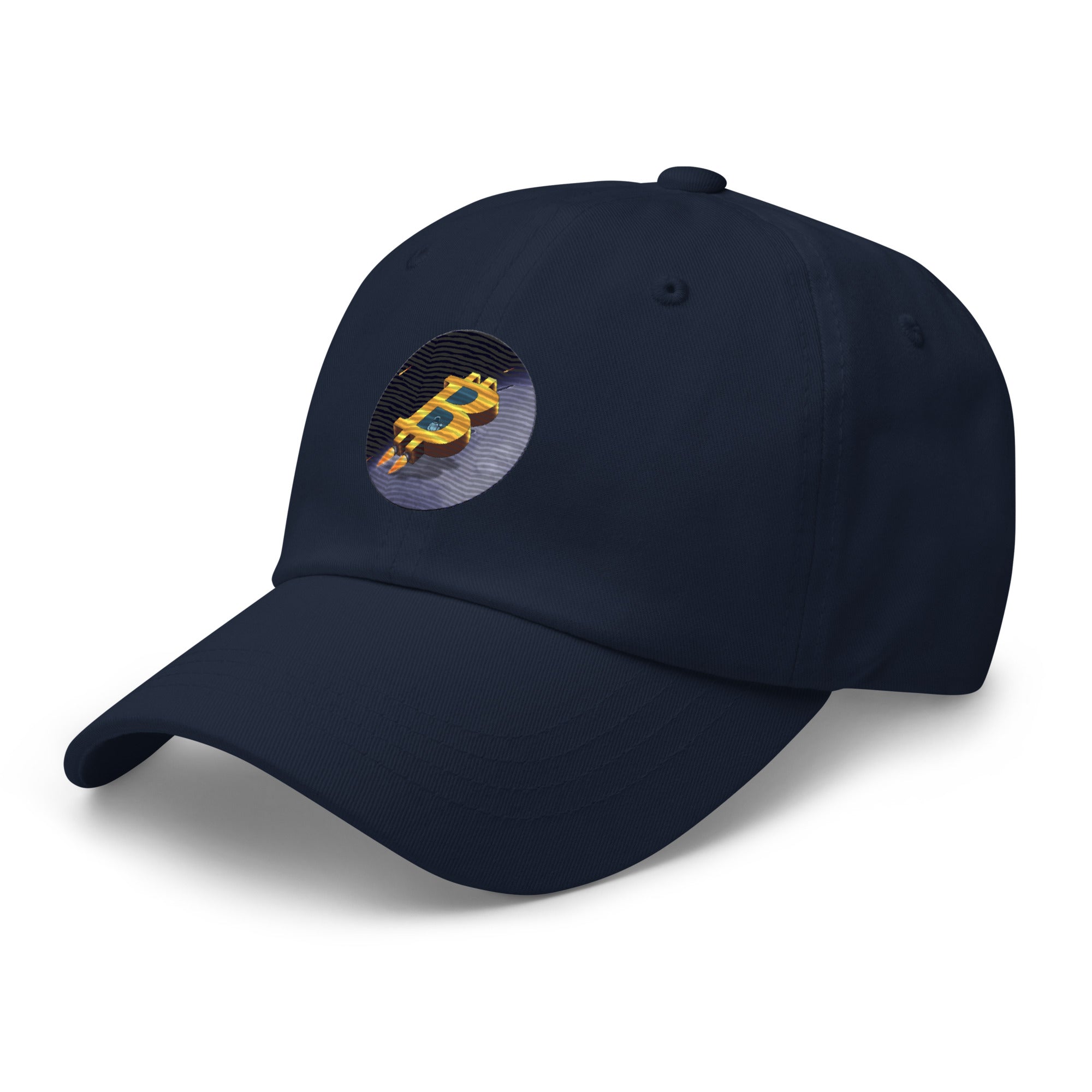 Bitcoin to the Moon Hat - Iconic Design, Premium Comfort for BTC Enthusiasts BTC ROCKET HAT