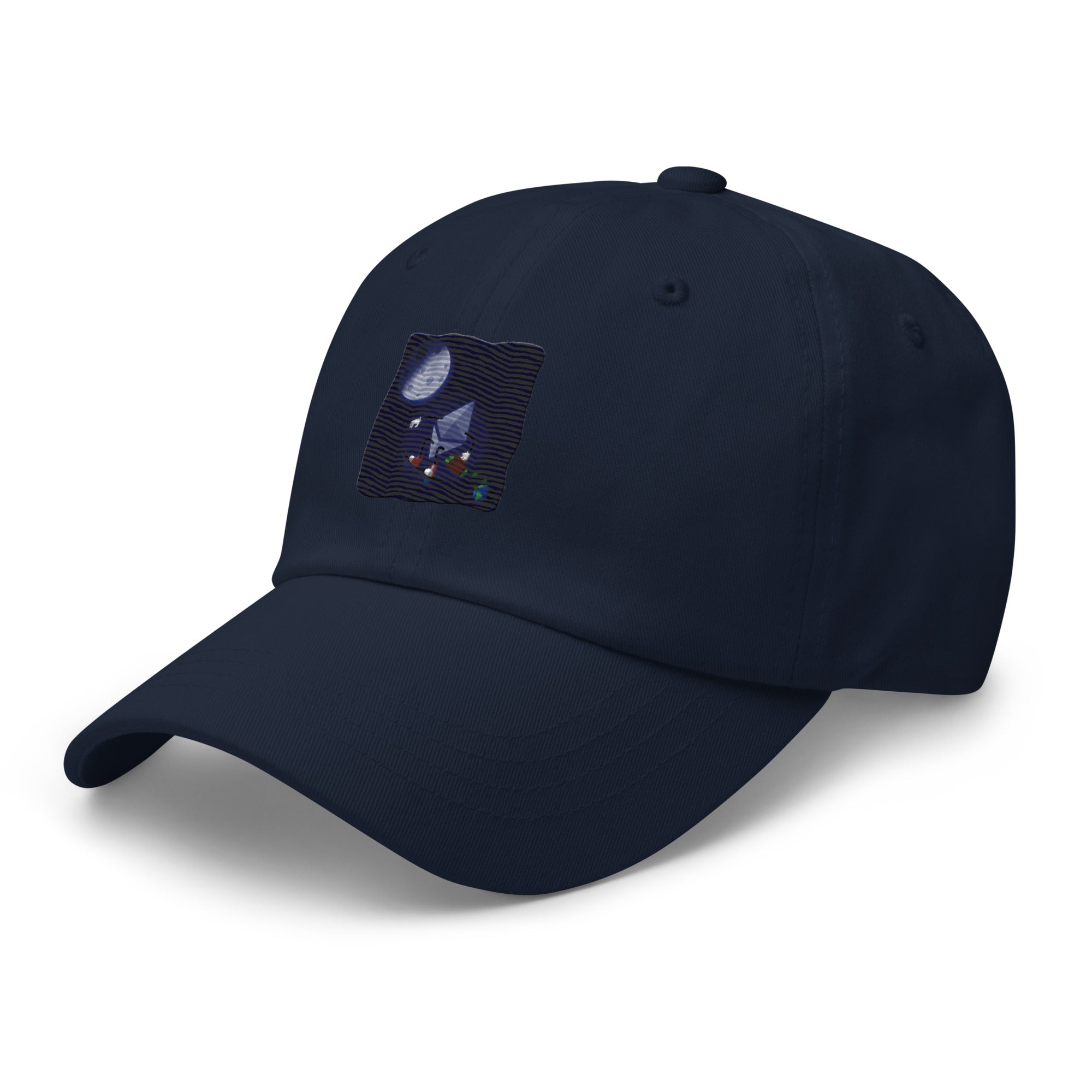 Ethereum to the Moon Hat - Iconic Design, Premium Comfort for ETH Enthusiasts CRYPTO HAT