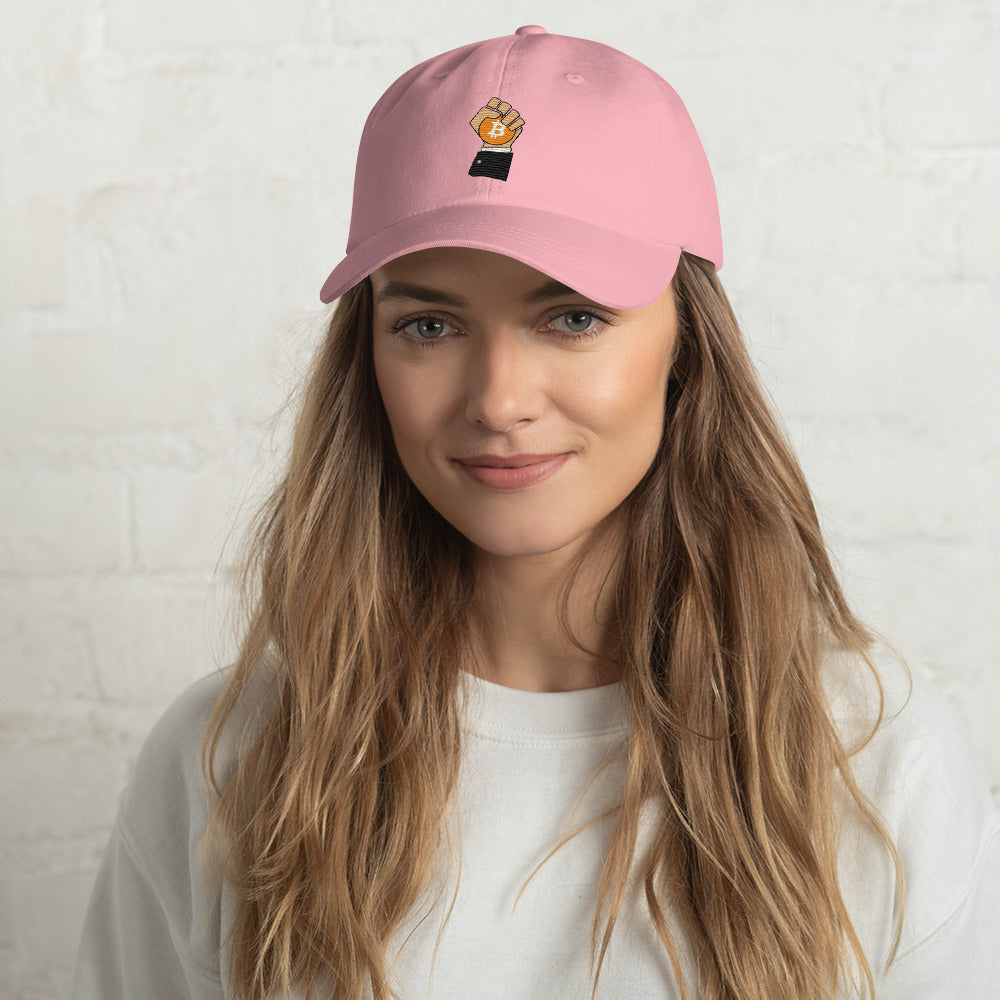 HODL Holding BTC Hat - Iconic Crypto Design, Premium Comfort myHODLshop LOGO | BITCOIN CRYPTO