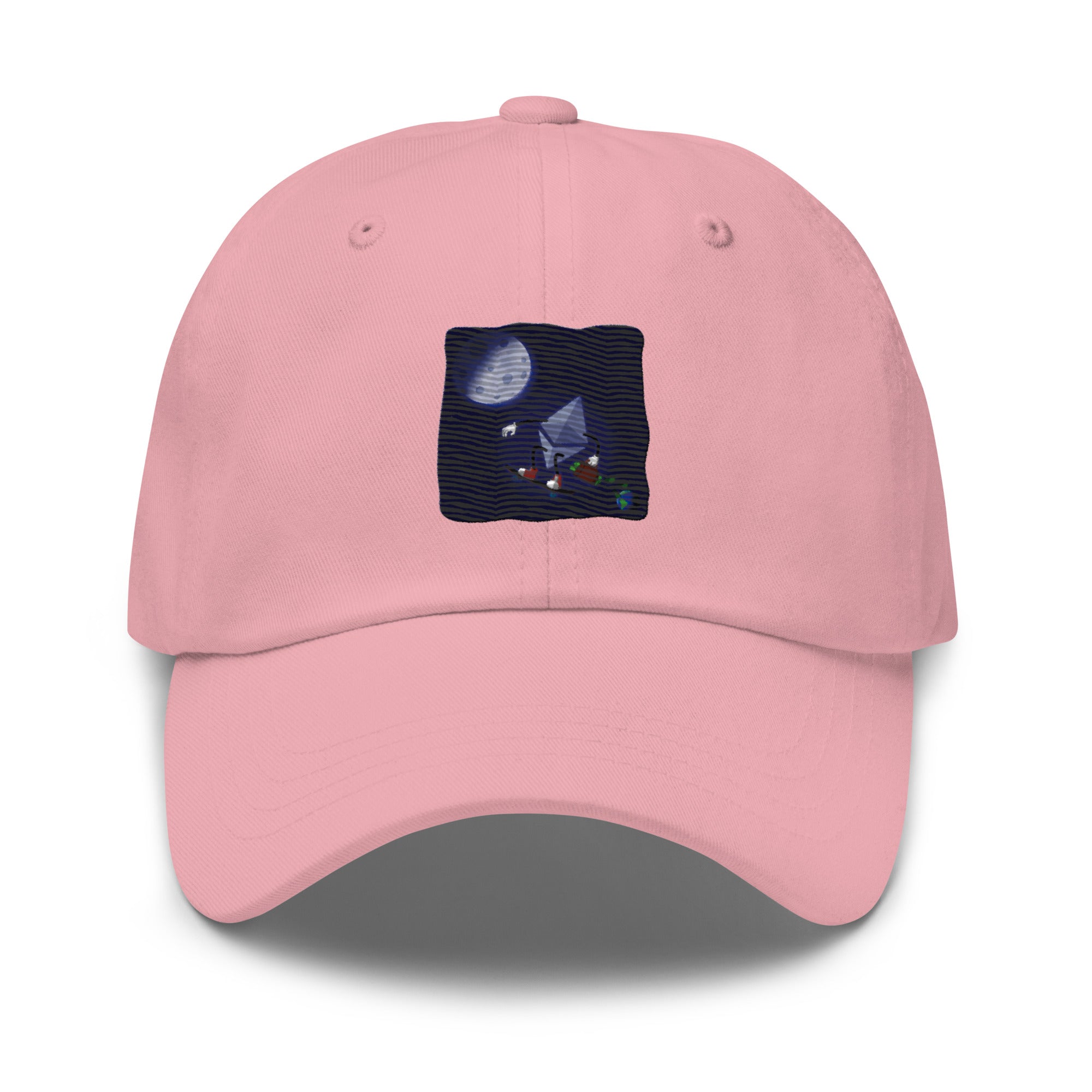 Ethereum to the Moon Hat - Iconic Design, Premium Comfort for ETH Enthusiasts CRYPTO HAT