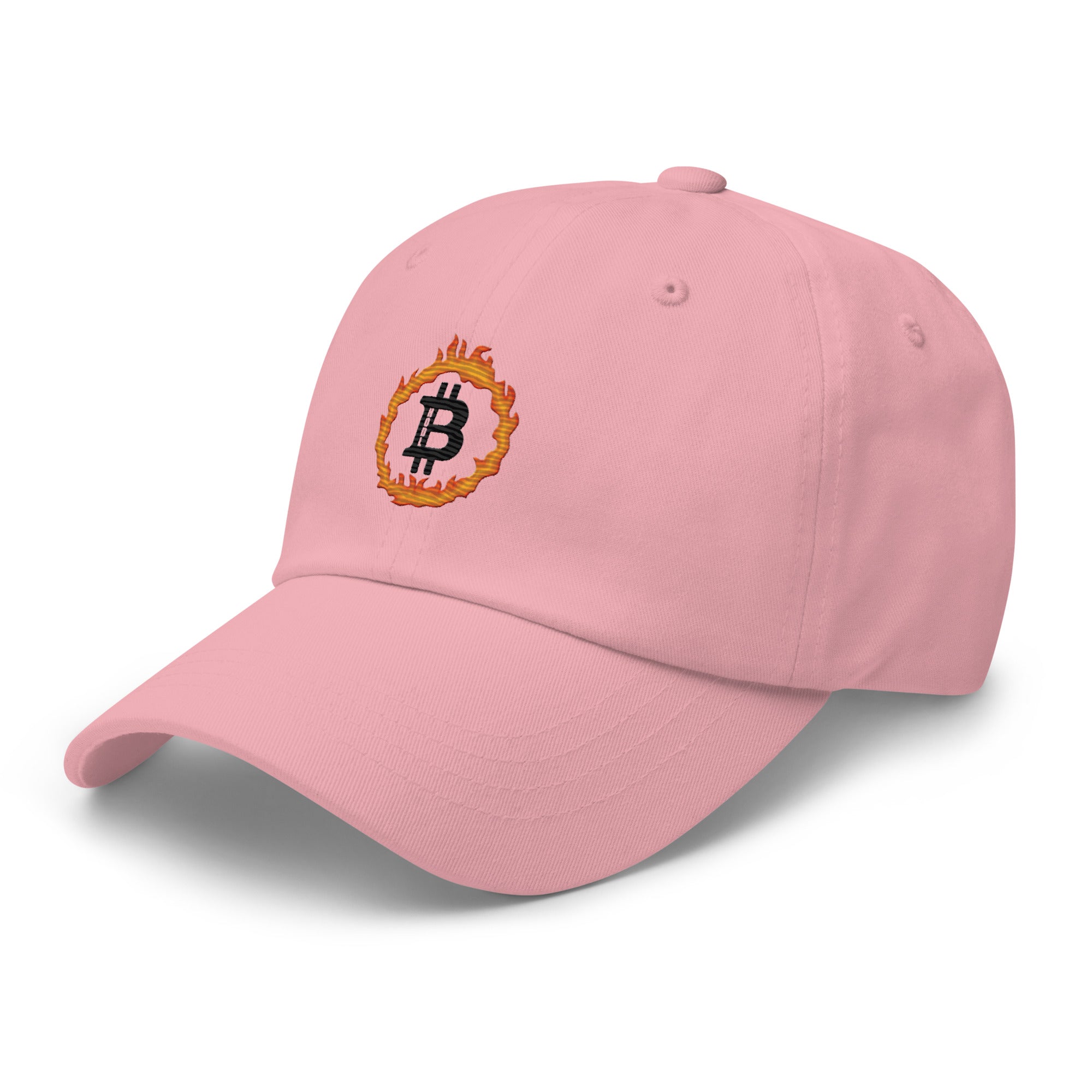 Bitcoin Blaze Hat - Ignite Your Crypto Style, Premium Comfort for BTC Enthusiasts BTC ON FIRE HAT