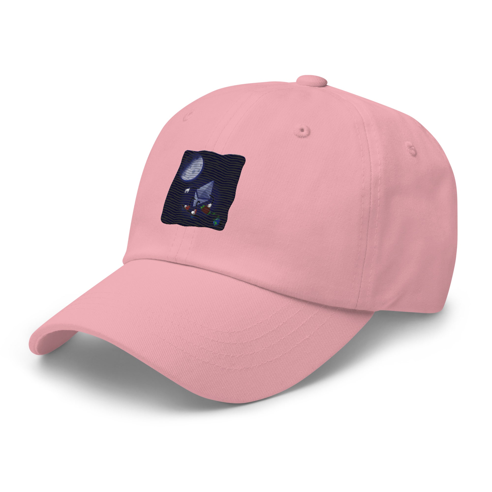 Ethereum to the Moon Hat - Iconic Design, Premium Comfort for ETH Enthusiasts CRYPTO HAT