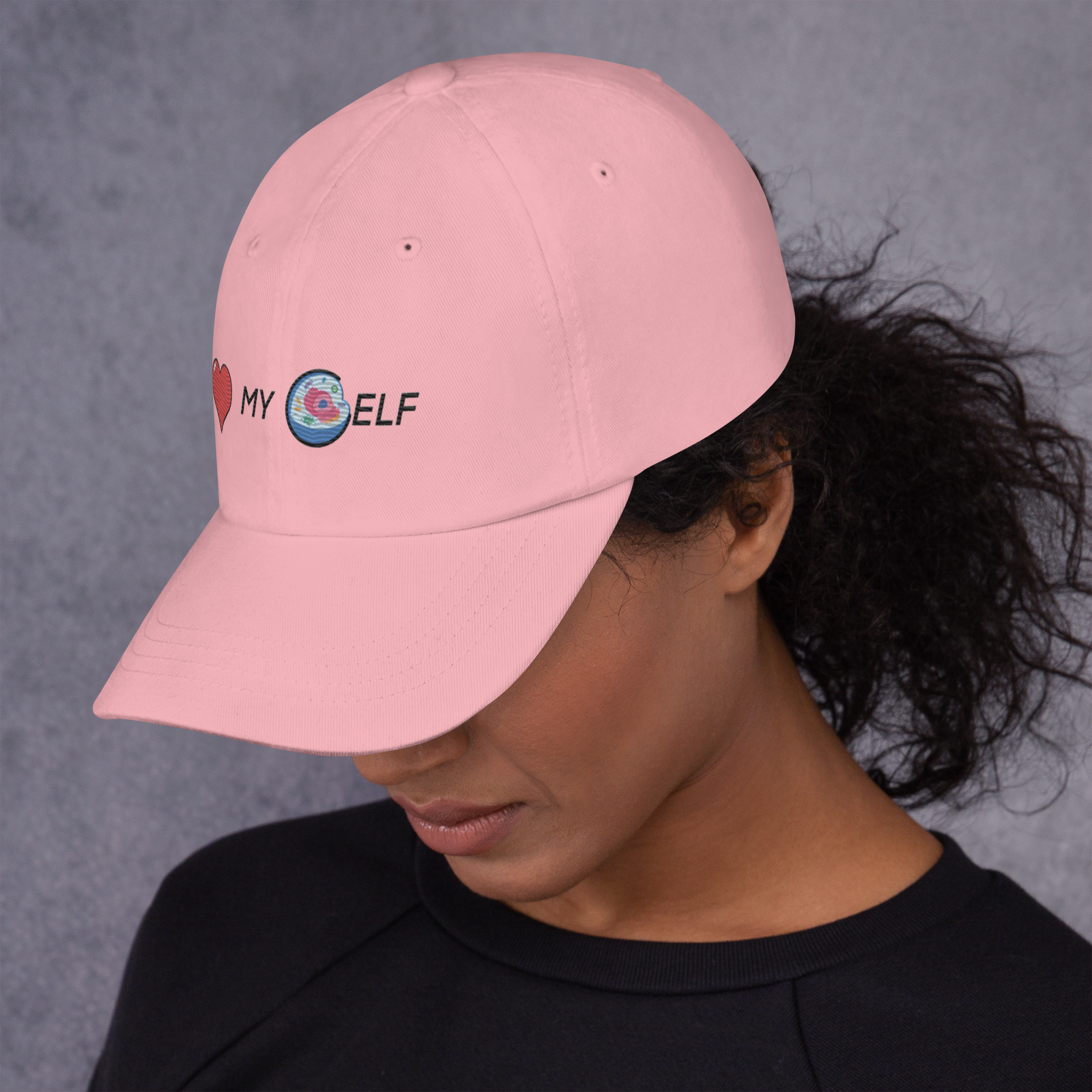 Cell-f Love Hat - DNA-Self-Love Design, Premium Comfort CELLULAR LEVEL | SELF HEALING HAT